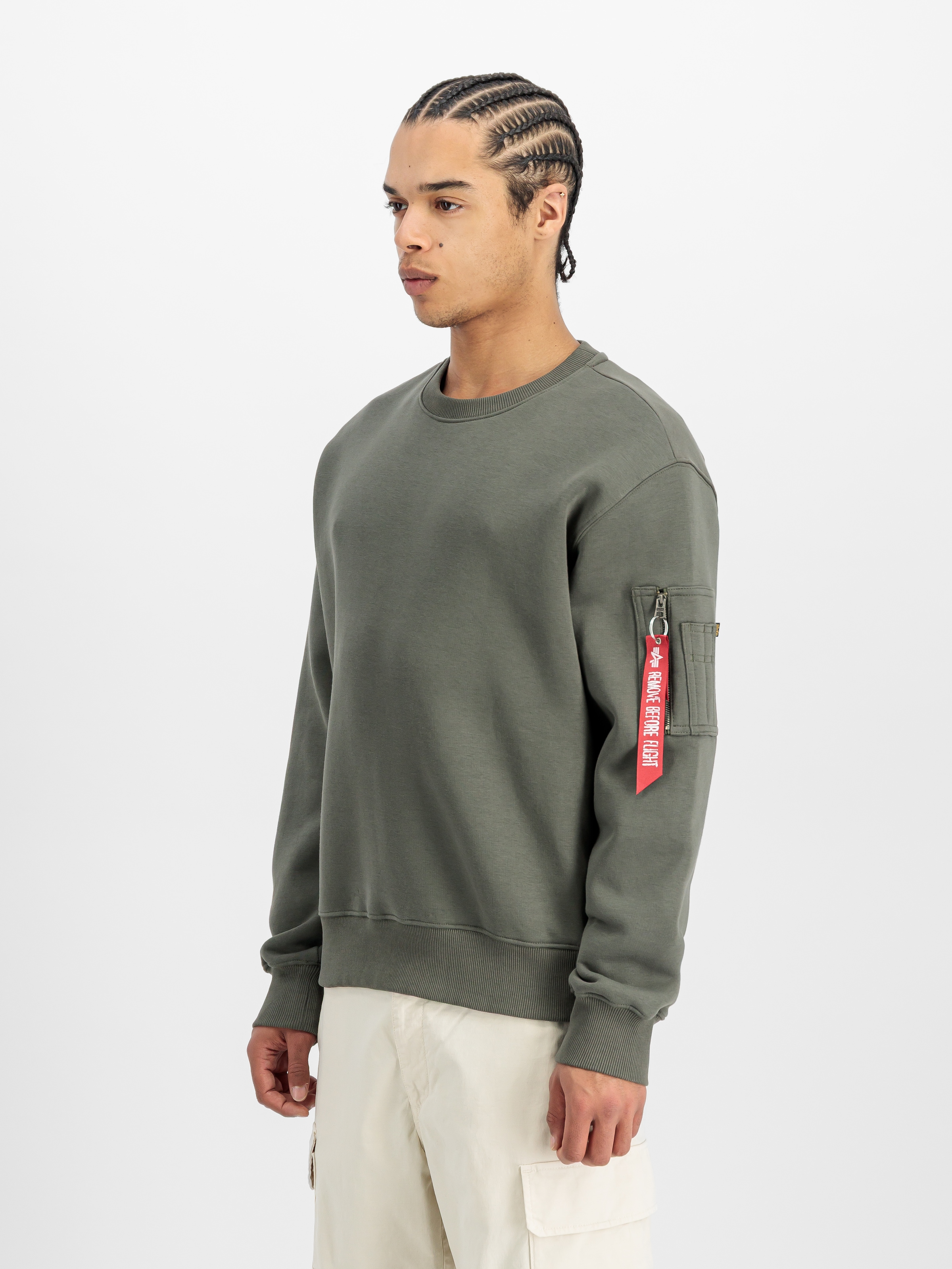 Image of Alpha Industries Sweatshirt "Label Sweater BP"