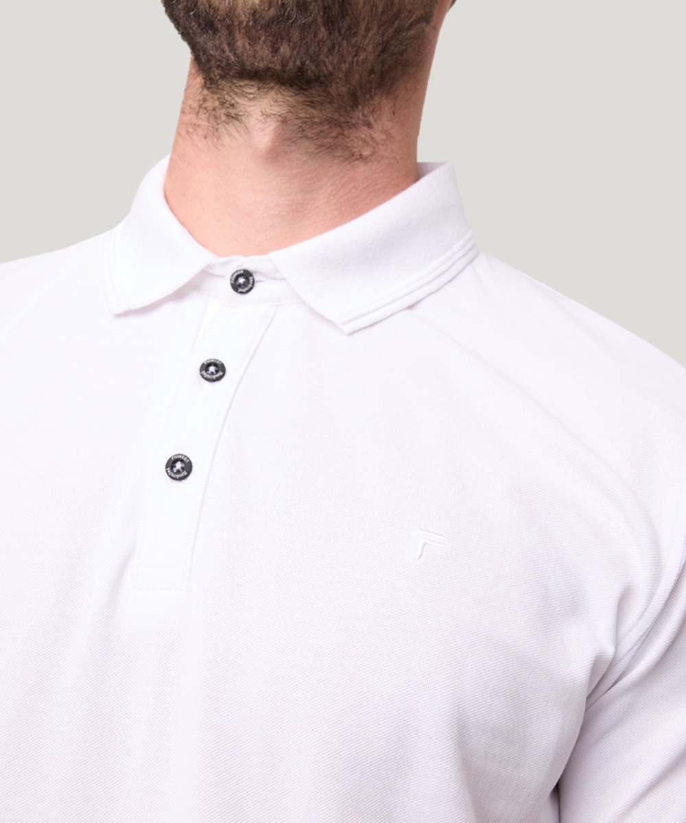 Pioneer Authentic Jeans Poloshirt, mit Logostickerei