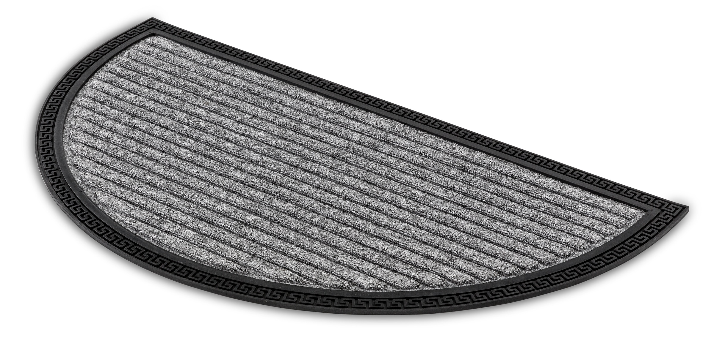 ASTRA Tapis de sol »Border Star 1« Semicirculaire 8 mm Höhe tapis attrape-saleté, adapté intérieur et extérieur
