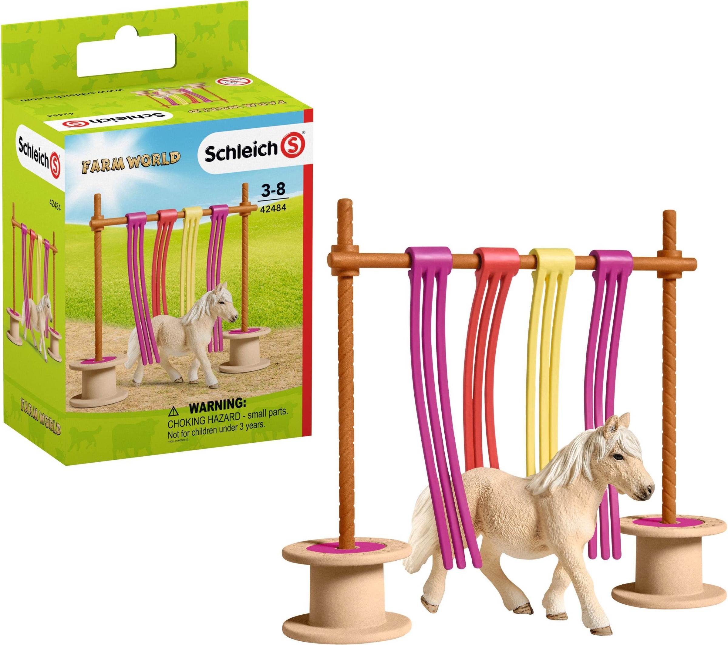 Image of Schleich® Spielfigur »Farm World, Pony Flattervorhang (42484)« bei Ackermann Versand Schweiz
