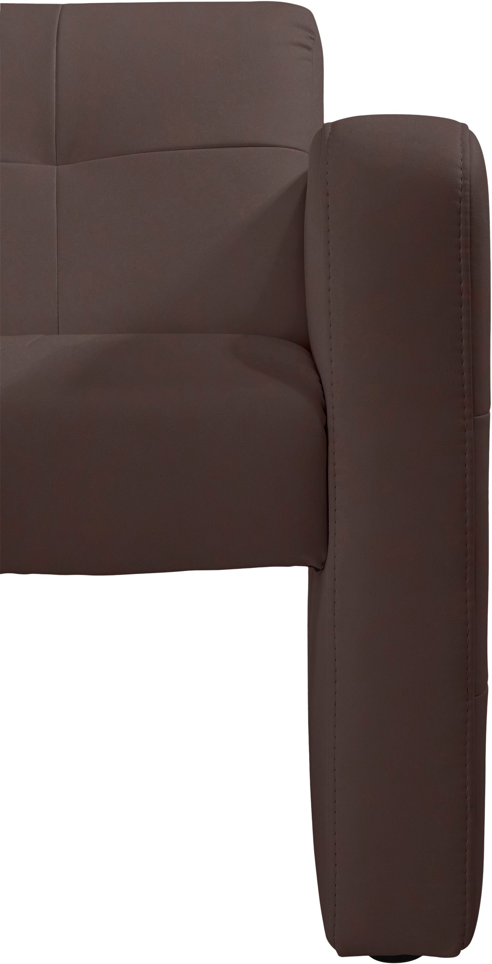 exxpo - sofa fashion Sitzbank »Barista Küchensofa, kompakte Stellmasse, Sitzhöhe 49cm«, mit Rückenlehne