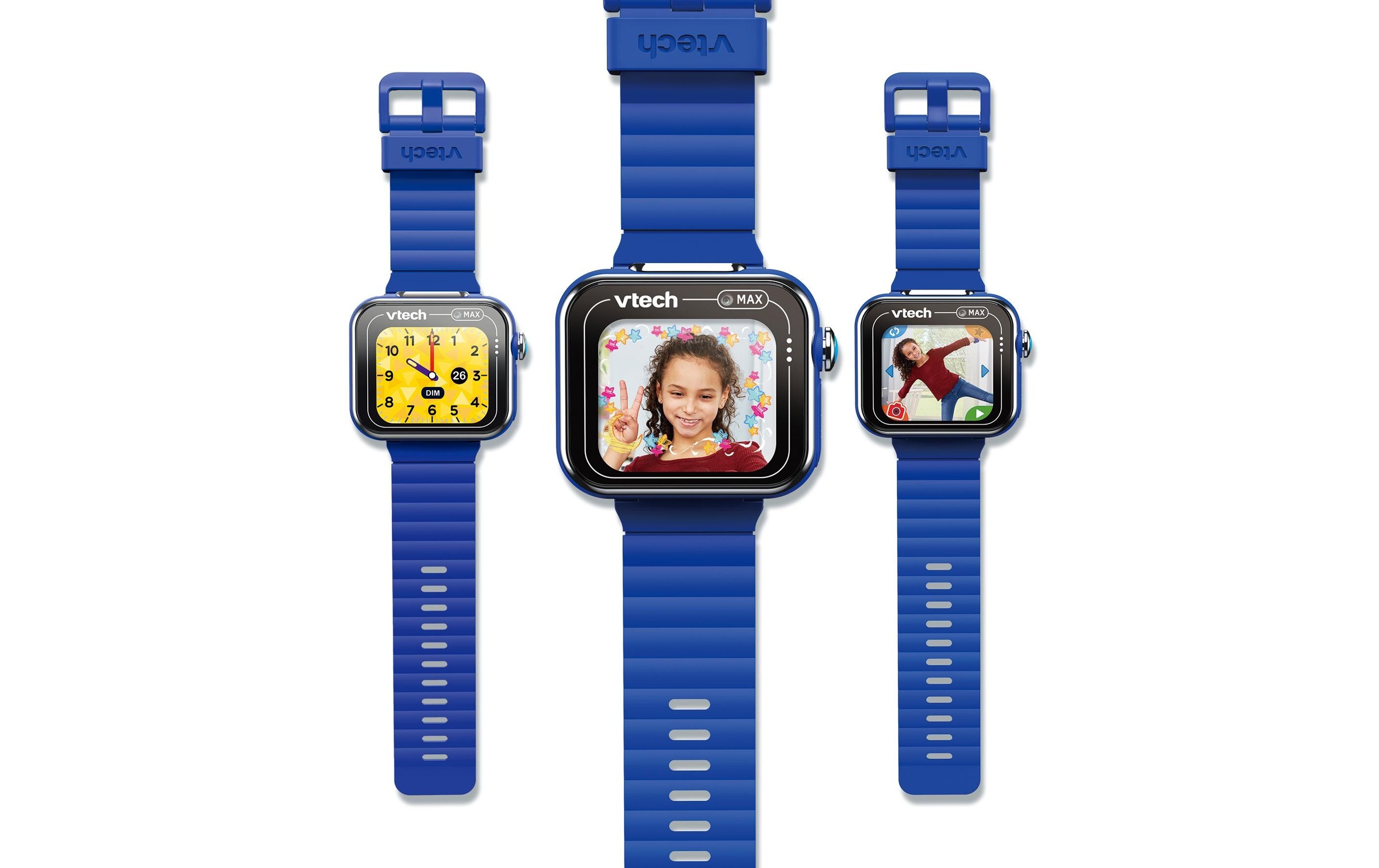Vtech® Kinderkamera »KidiZoom Smartwatch MAX bleue -FR-«