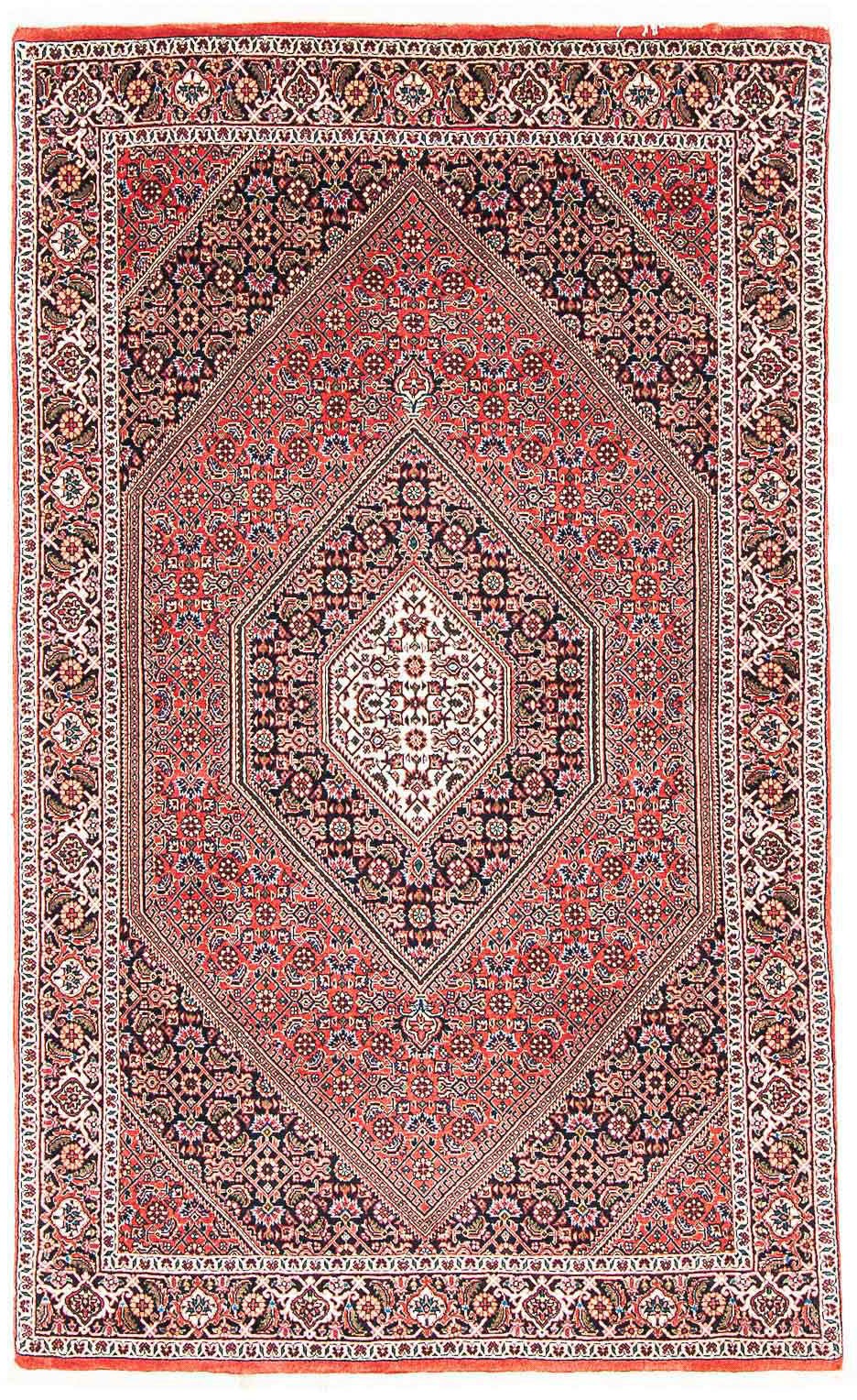 Image of morgenland Seidenteppich »Bidjar Stark Gemustert 160 x 110 cm«, rechteckig, 1,5 mm Höhe, Unikat mit Zertifikat bei Ackermann Versand Schweiz
