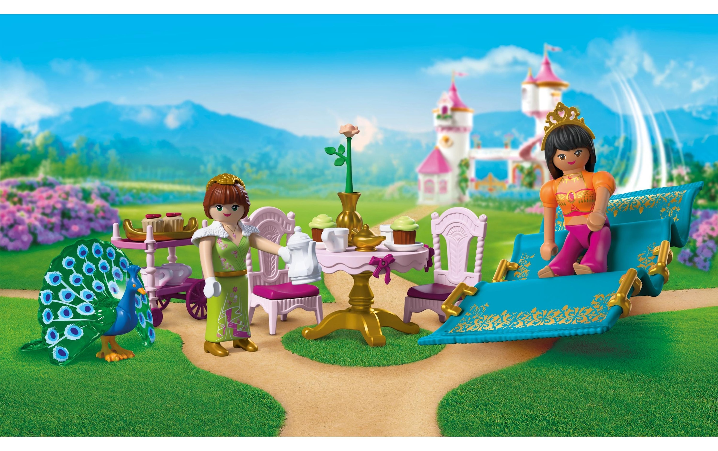 Playmobil® Jeu de construction »Besuch aus der Ferne (72054), Princess« Made in Europe