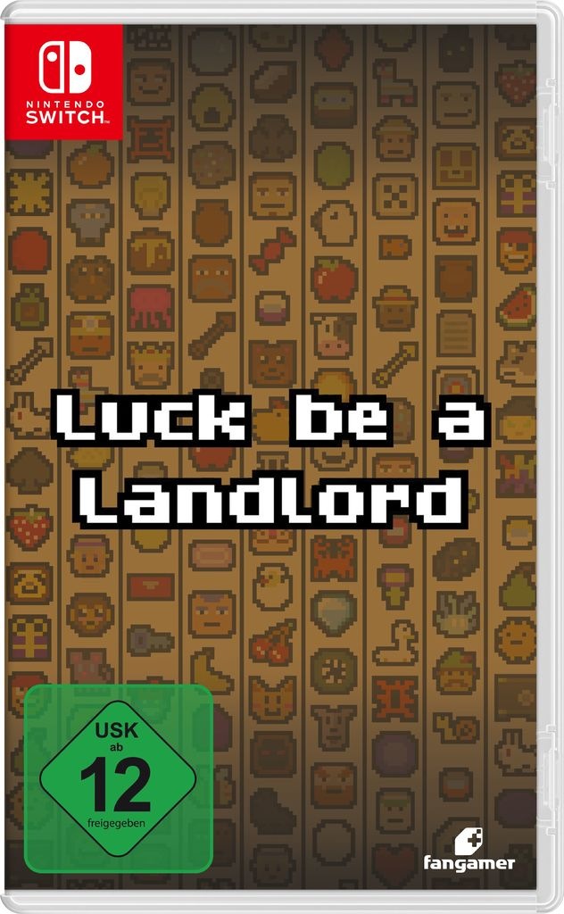 Image of Fangamer Spielesoftware "Luck Be a Landlord - Mieter-Fortuna" Nintendo Switch