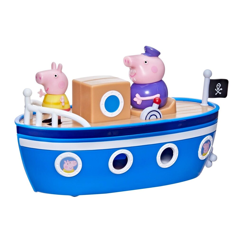 Hasbro Spielfigur »Peppa Pig Hausboot von Opa Wutz«
