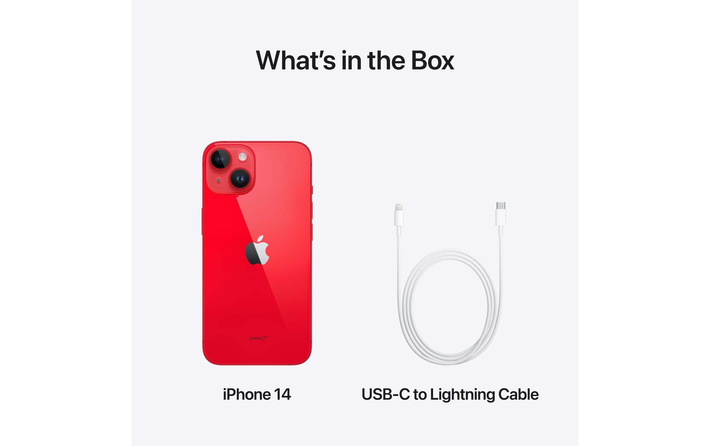 iPhone 14, 256 GB, Product RED