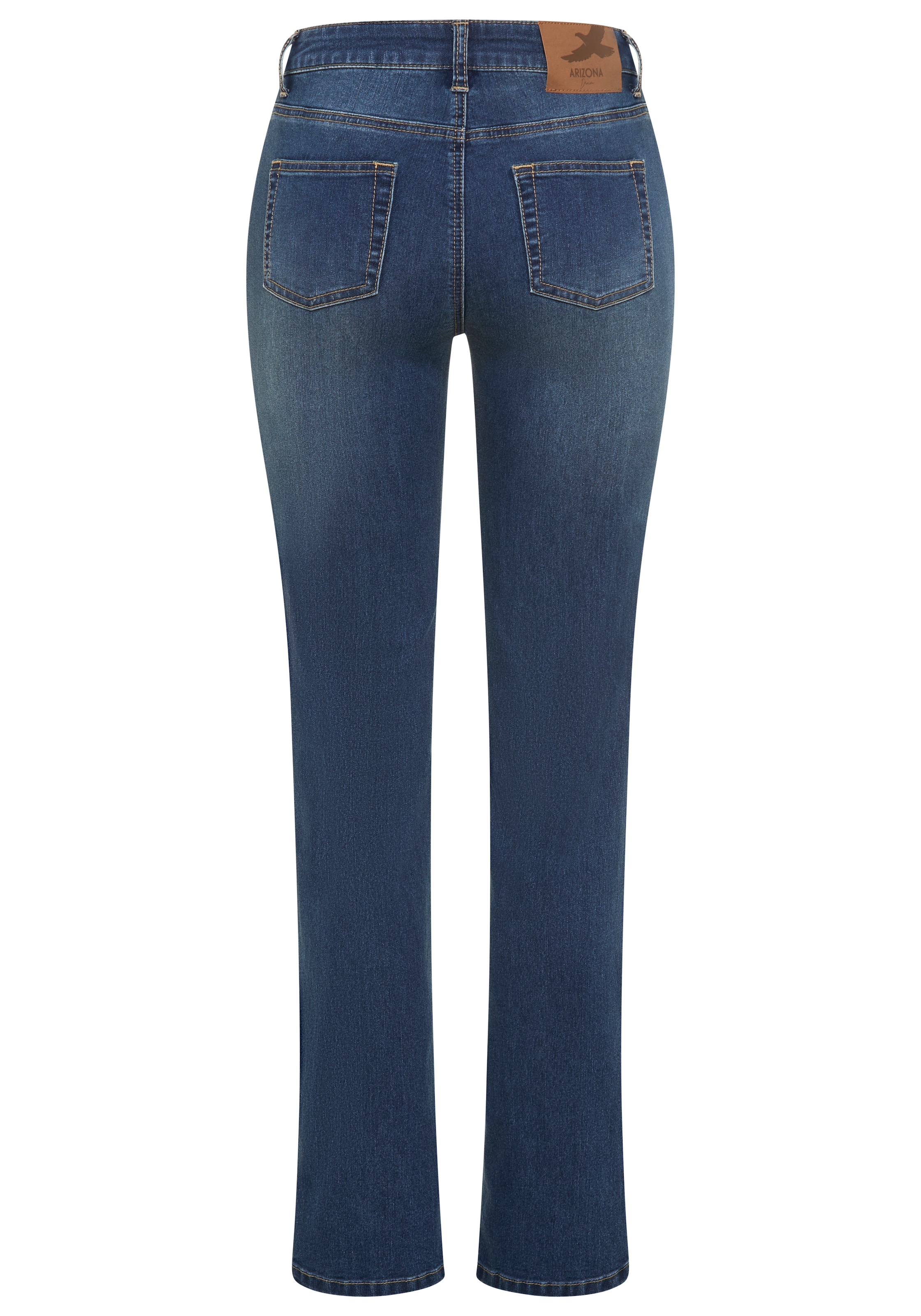 Arizona Jeans droit gerade geschnitten, normale Passform, hohe Leibhöhe