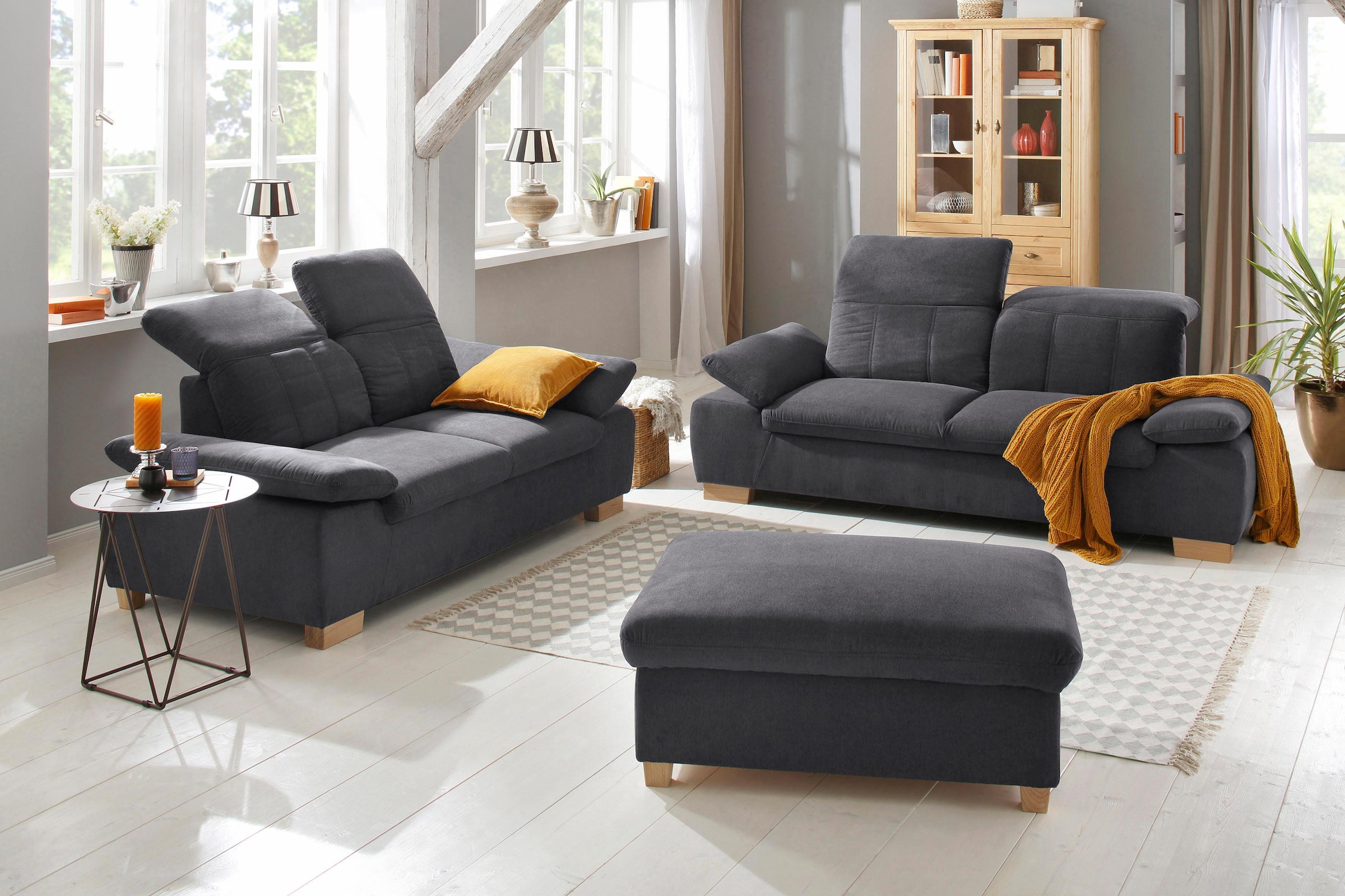 Home affaire Hocker »Bergamo« mit Stauraum