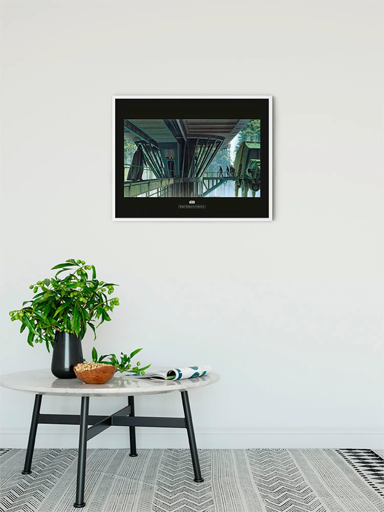 Komar Bild »Star Wars Classic RMQ Endor Dock«, Star Wars, (1 St.), Wandbild zur Dekoration im Kinderzimmer - ohne Rahmen