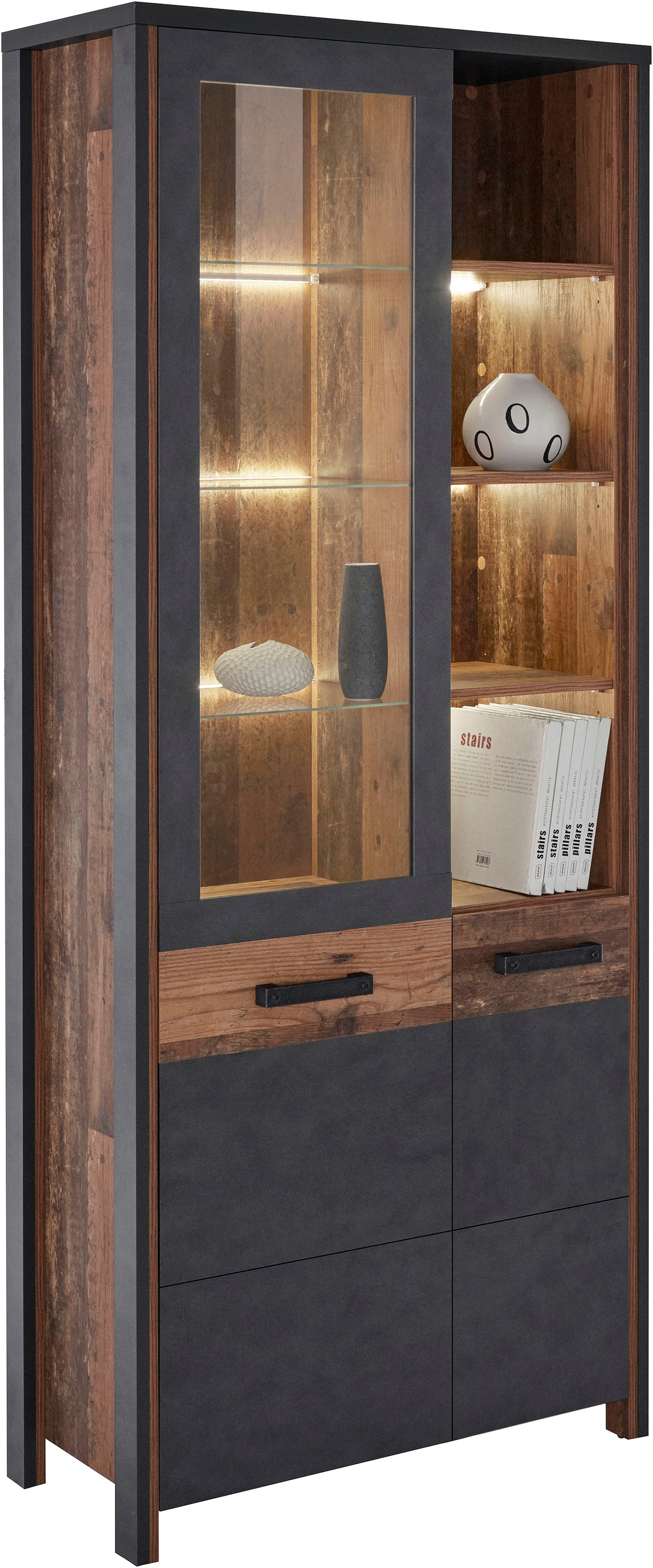 Image of Helvetia Vitrine »Bufffalo«, Höhe 196 cm bei Ackermann Versand Schweiz