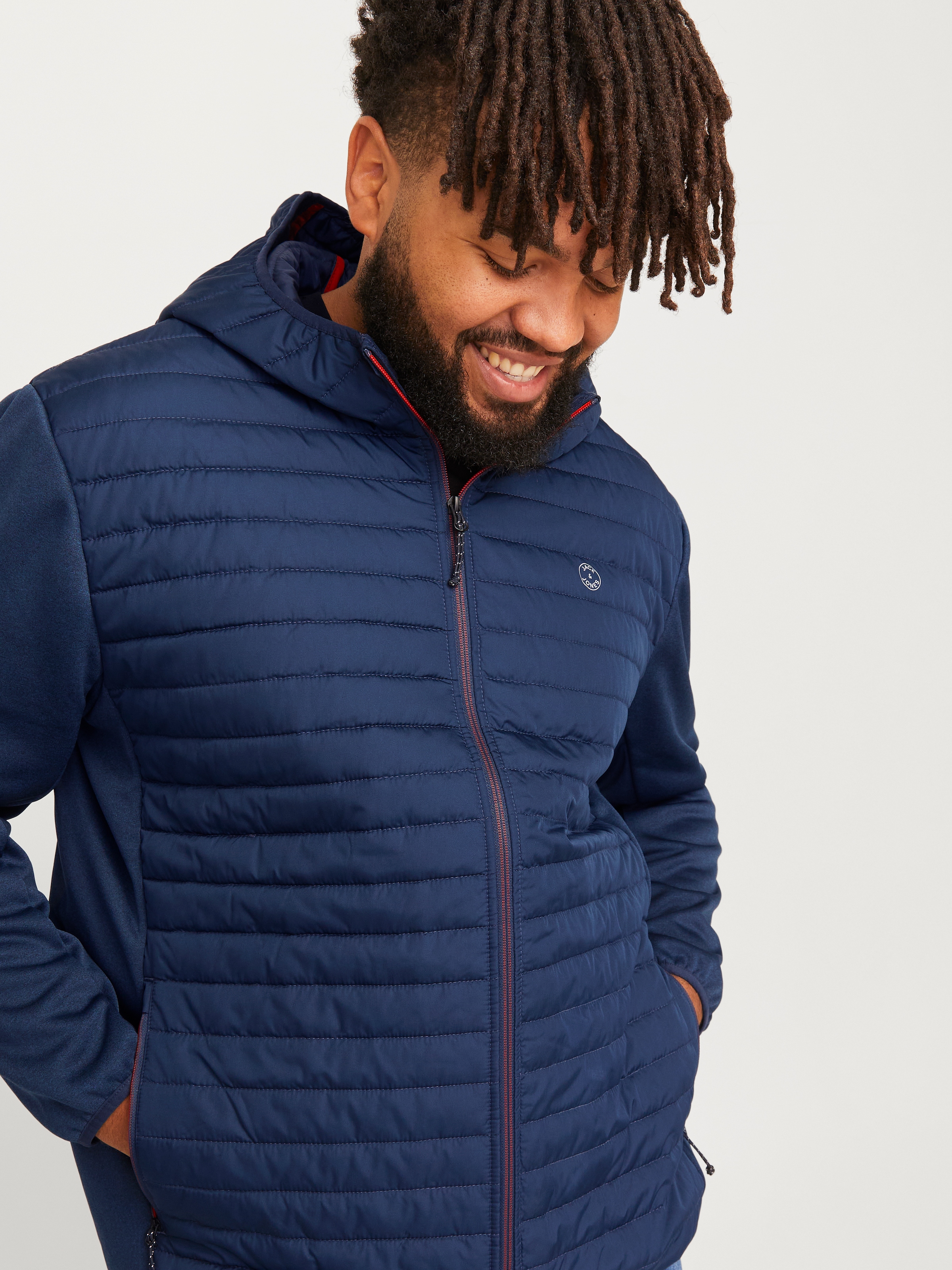 Jack & Jones PlusSize Steppjacke »JJEMULTI QUILTED JACKET PS NOOS«, mit Kapuze