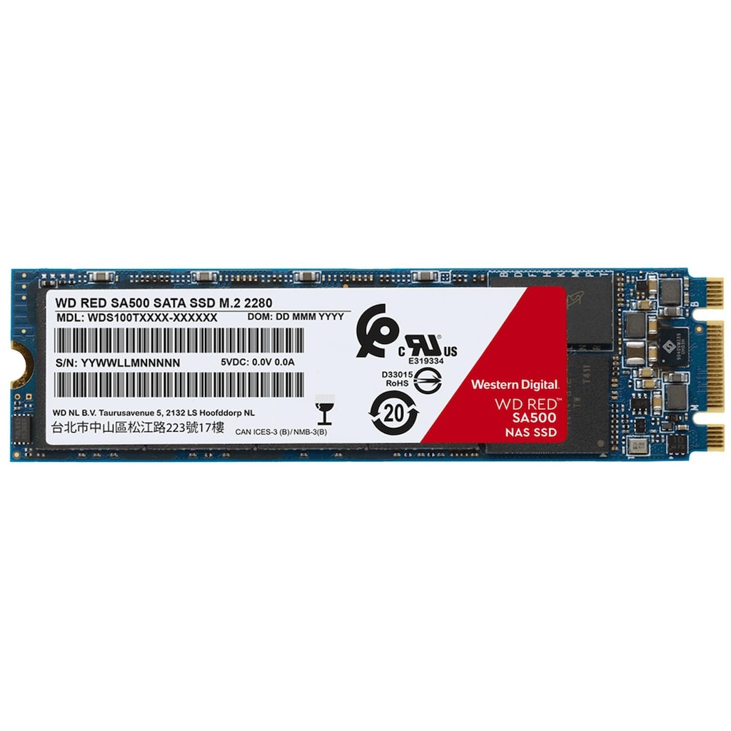 Western Digital interne SSD »WD Red SA500 NA«, Anschluss SATA