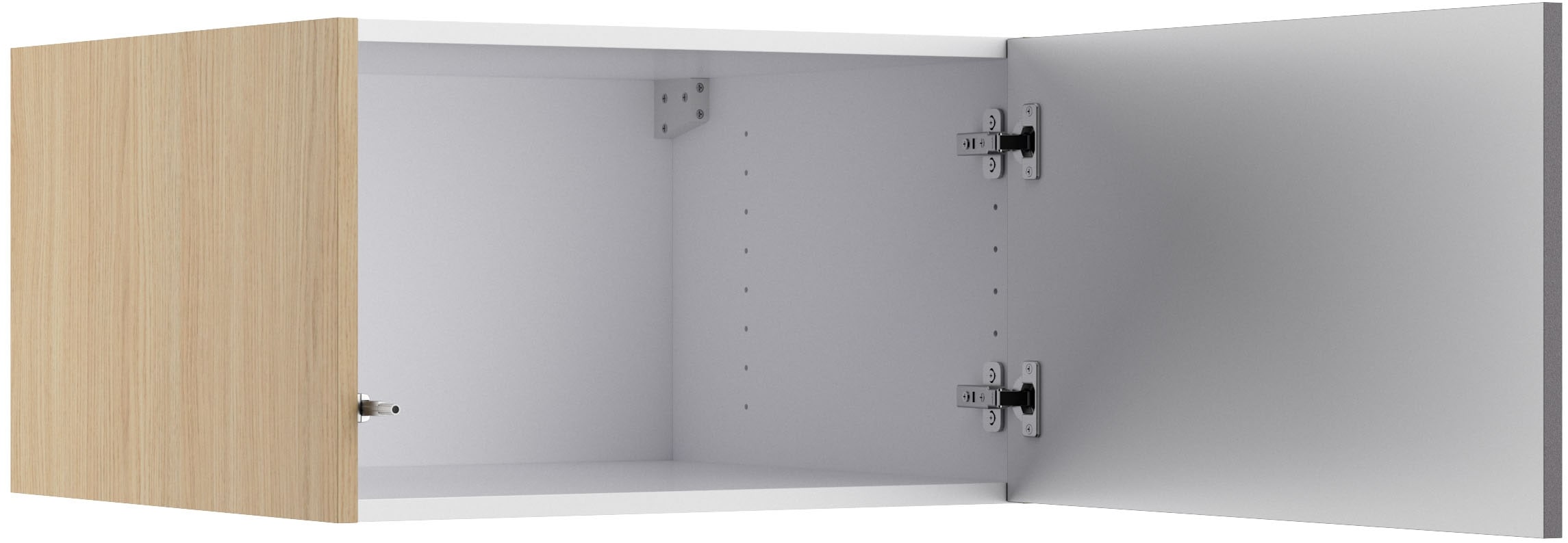 KOCHSTATION Armoire à poser »KS-Lucy« Breite 60 cm, Tiefe 57,1 cm,  mit 1 Tür "Push to Open"