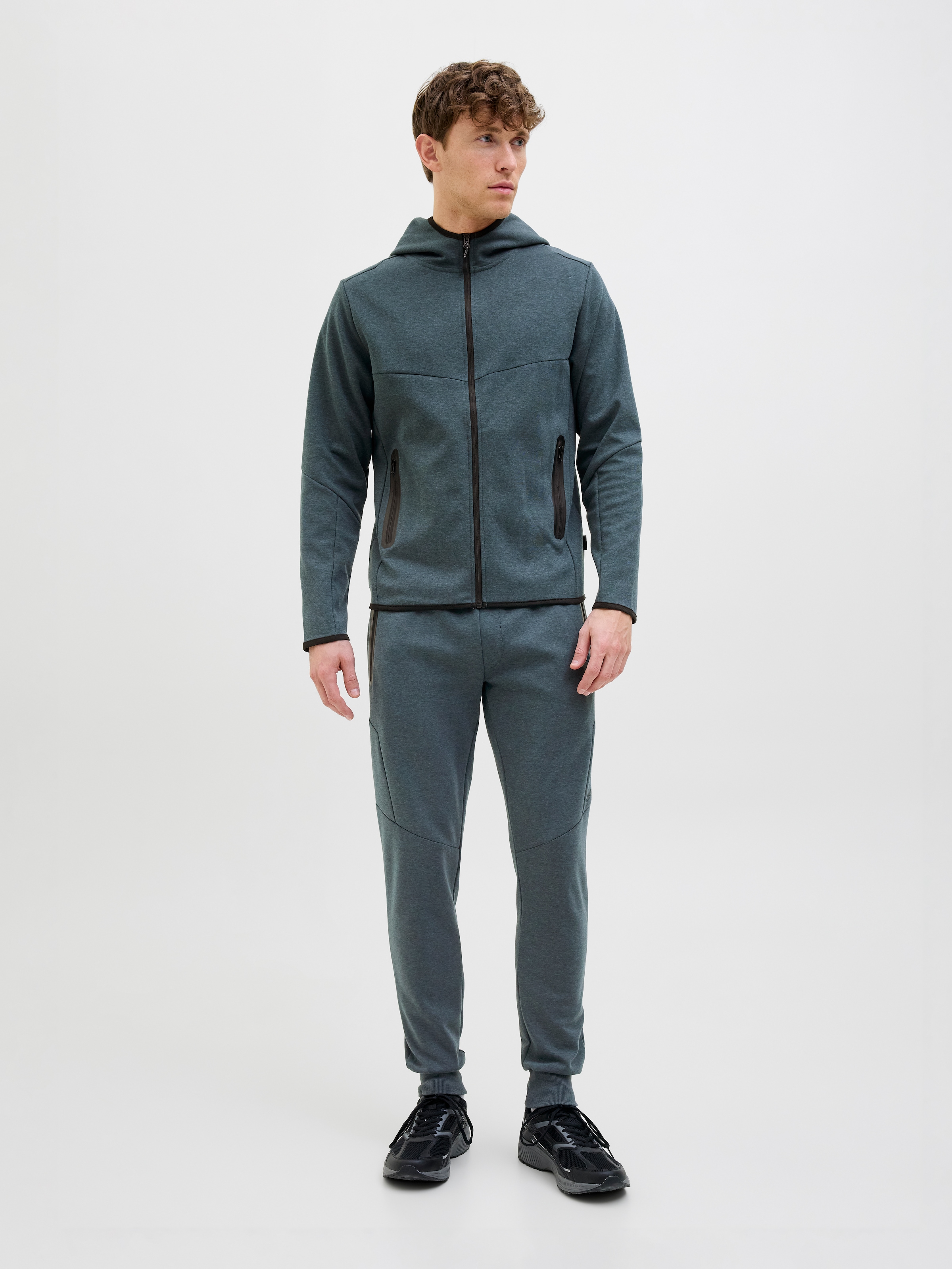Jack & Jones Veste sweat »JCOFUSION SWEAT ZIP HOOD NOOS«
