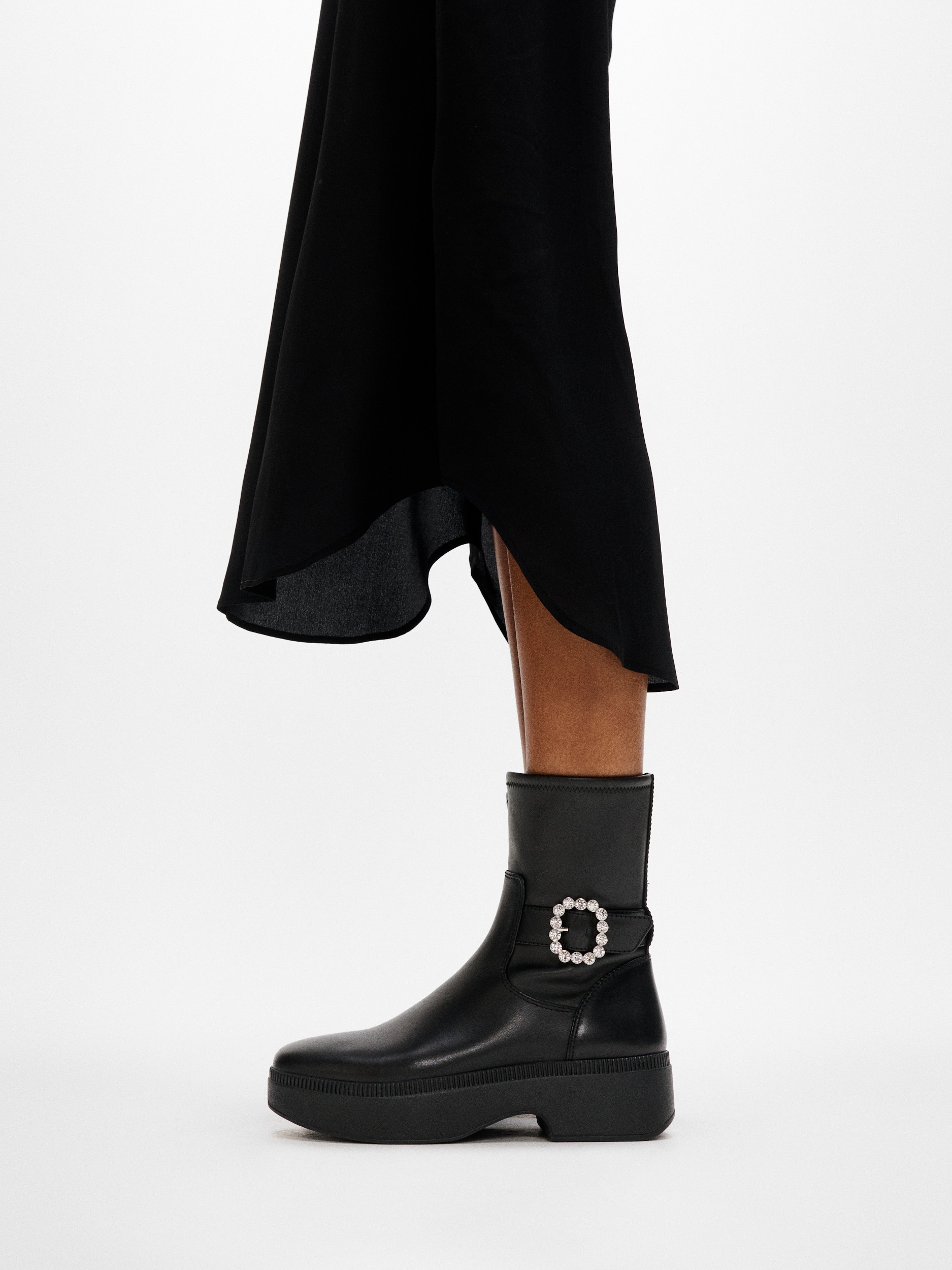 Fitflop Plateaustiefelette »F-LUMA CRYSTAL«  Boots, Chunky Boot mit Plateausohle