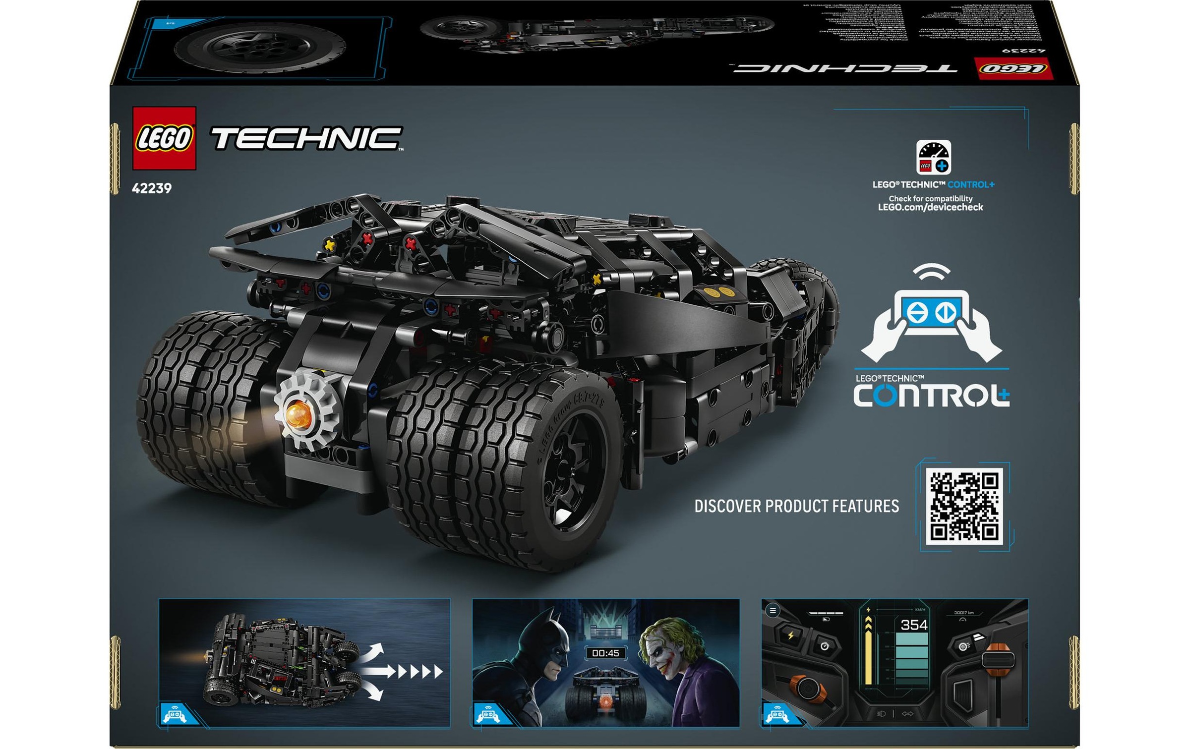 LEGO® Pions de construction »Batmobile Tumbler (42239), LEGO Technic« fabriqué en Europe