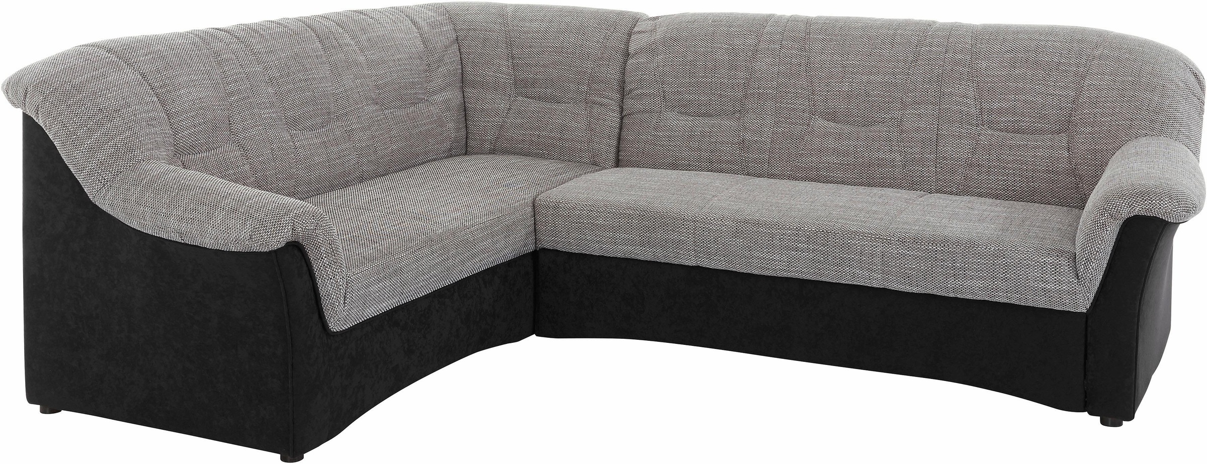 DOMO collection Ecksofa »Sarafina zeitlos und komfortabel, optional mit Federkern, L-Form«, wahlweise mit Bettfunktion