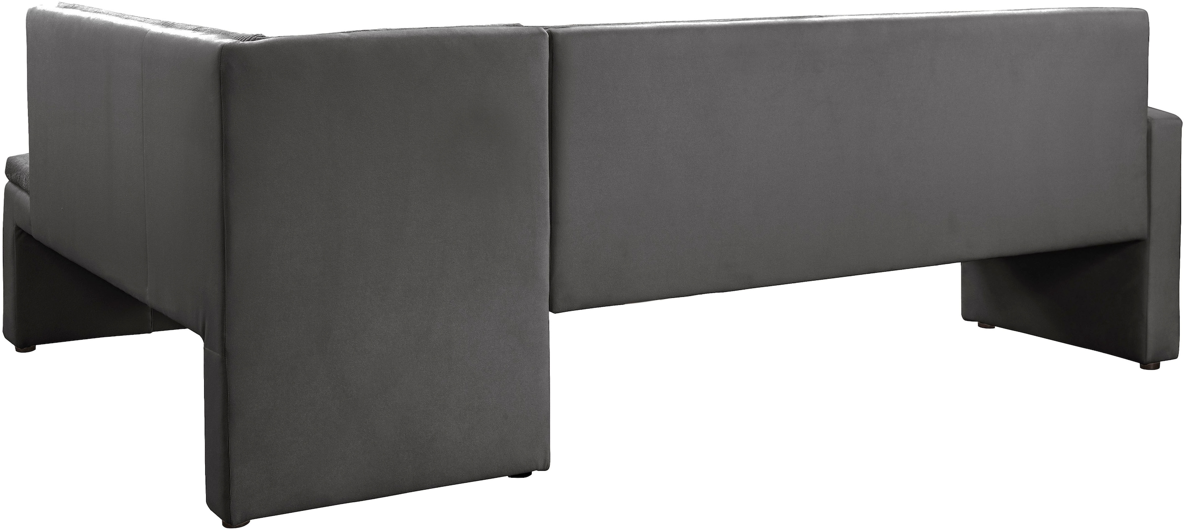 exxpo - sofa fashion Banc d'angle »Cortado, elegant und modern mit hohem Sitzkomfort« garde au sol élevée, belle finition des détails, revêtement cuir en option
