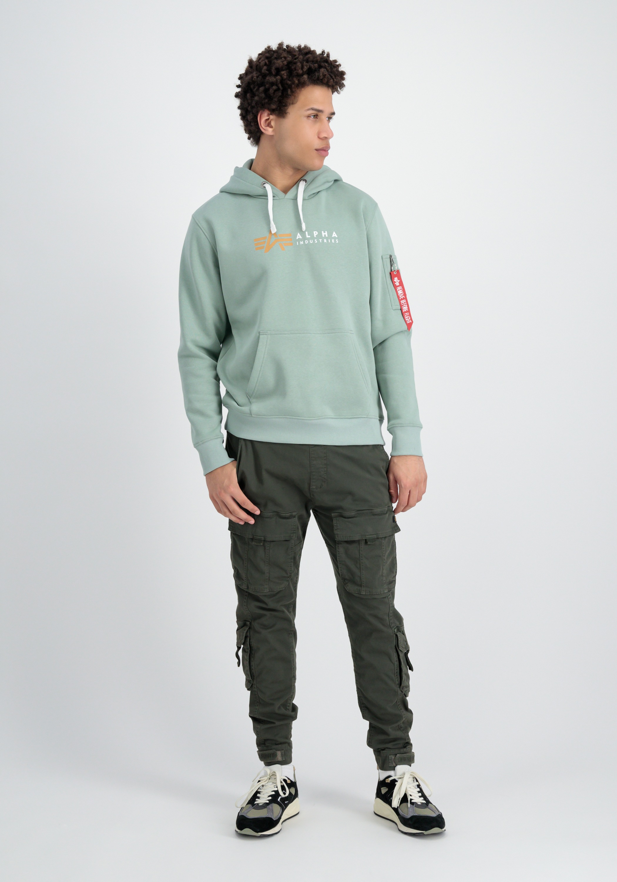 Alpha Industries Hoodie »Alpha Industries Men - Hoodies Alpha Label Hoodie«