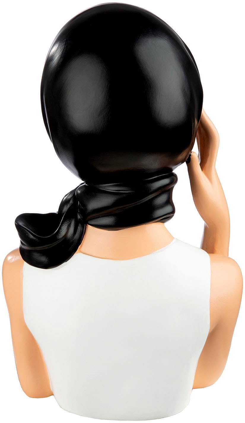 GILDE Dekofigur »Figur Frau Lady Audrey schwarz; weiss H. 27,5 cm«