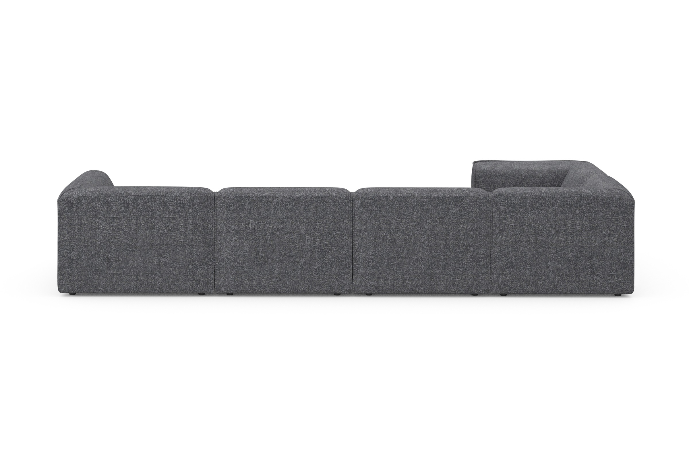 RAUM.ID Wohnlandschaft »Merid U-Form, jederzeit durch Module erweiterbar, B/T/H: 367/206/70 cm«, als Modul oder separat verwendbar, für individuelle Zusammenstellung