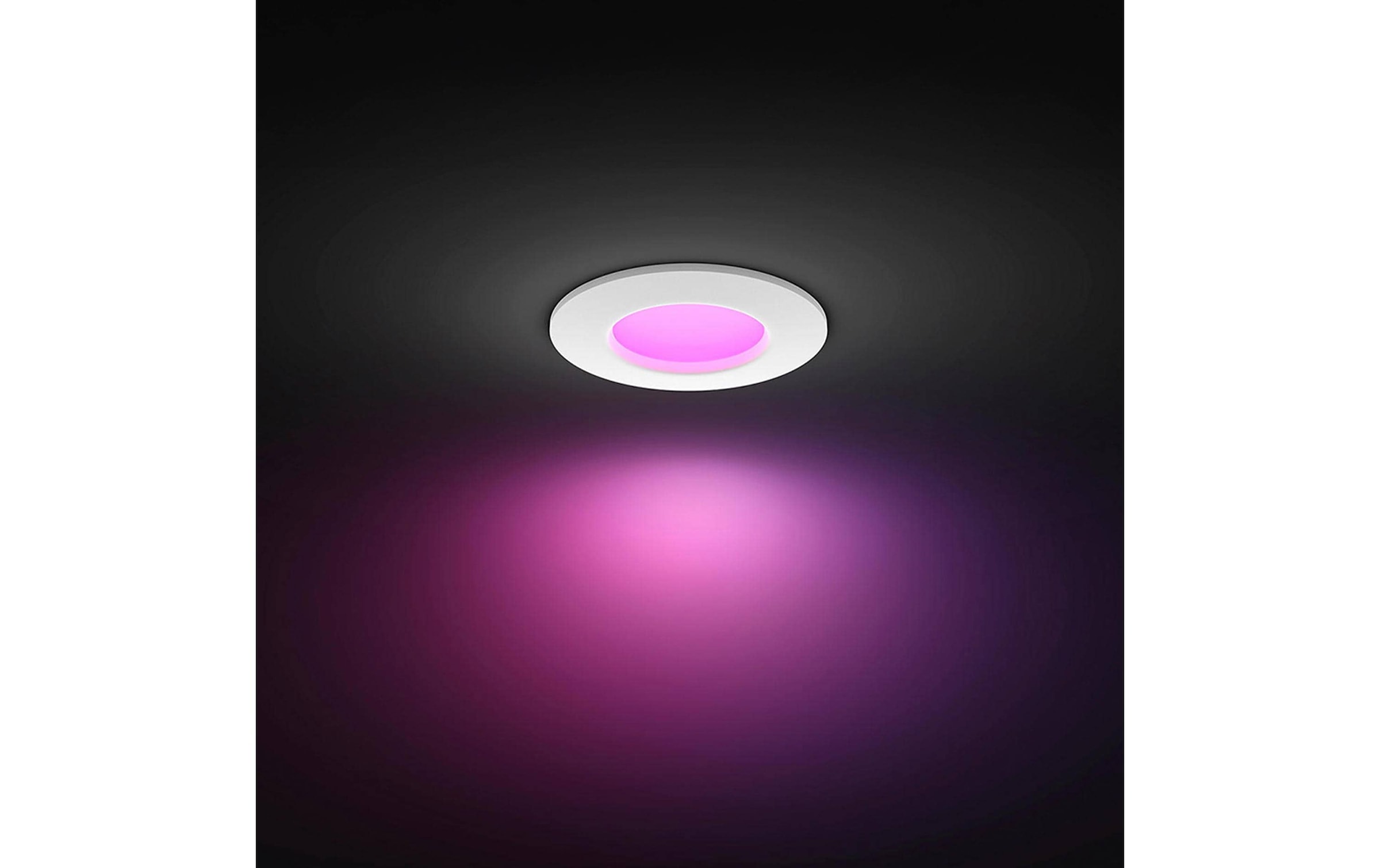 Philips Hue Spot de plafond »Philips Hue Deckenleuchte WCA Slim Recessed Light S« RVB | blanc chaud - blanc froid
