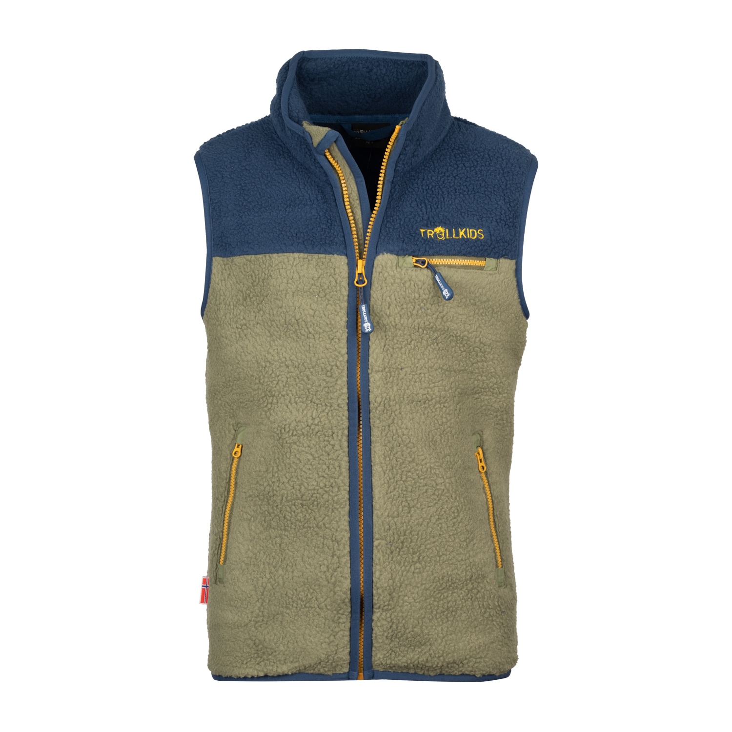 TROLLKIDS Fleeceweste »KIDS HEMSEDAL VEST« sportlich, aus Fleece, wärmend, für Kinder