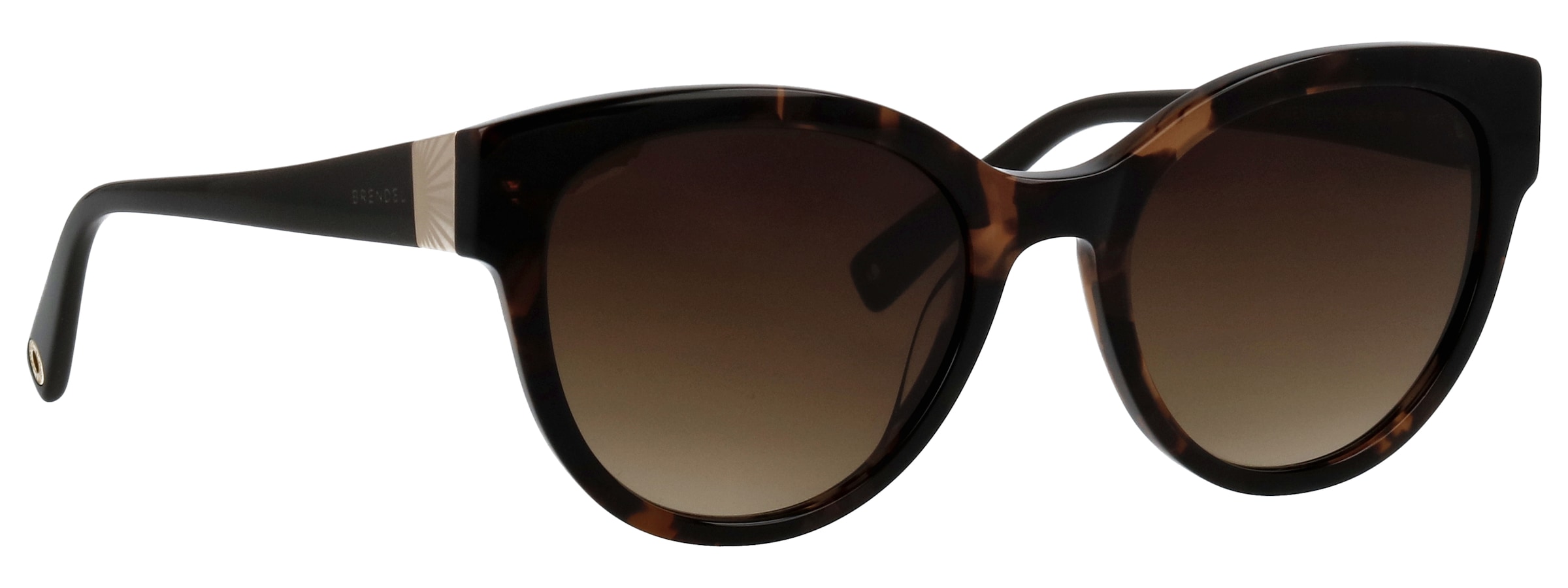 BRENDEL eyewear Sonnenbrille »Modell 906209« Form Panto, Logoschriftzug auf Bügel, Kunststofffassung