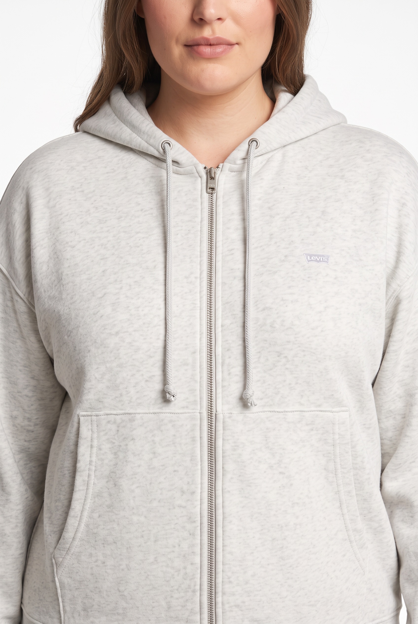 Levi's® Plus Sweatjacke »PL EVERYDAY FULL ZIP HOODIE SWEATSHIRT« Sweatware von innen weich angeraut