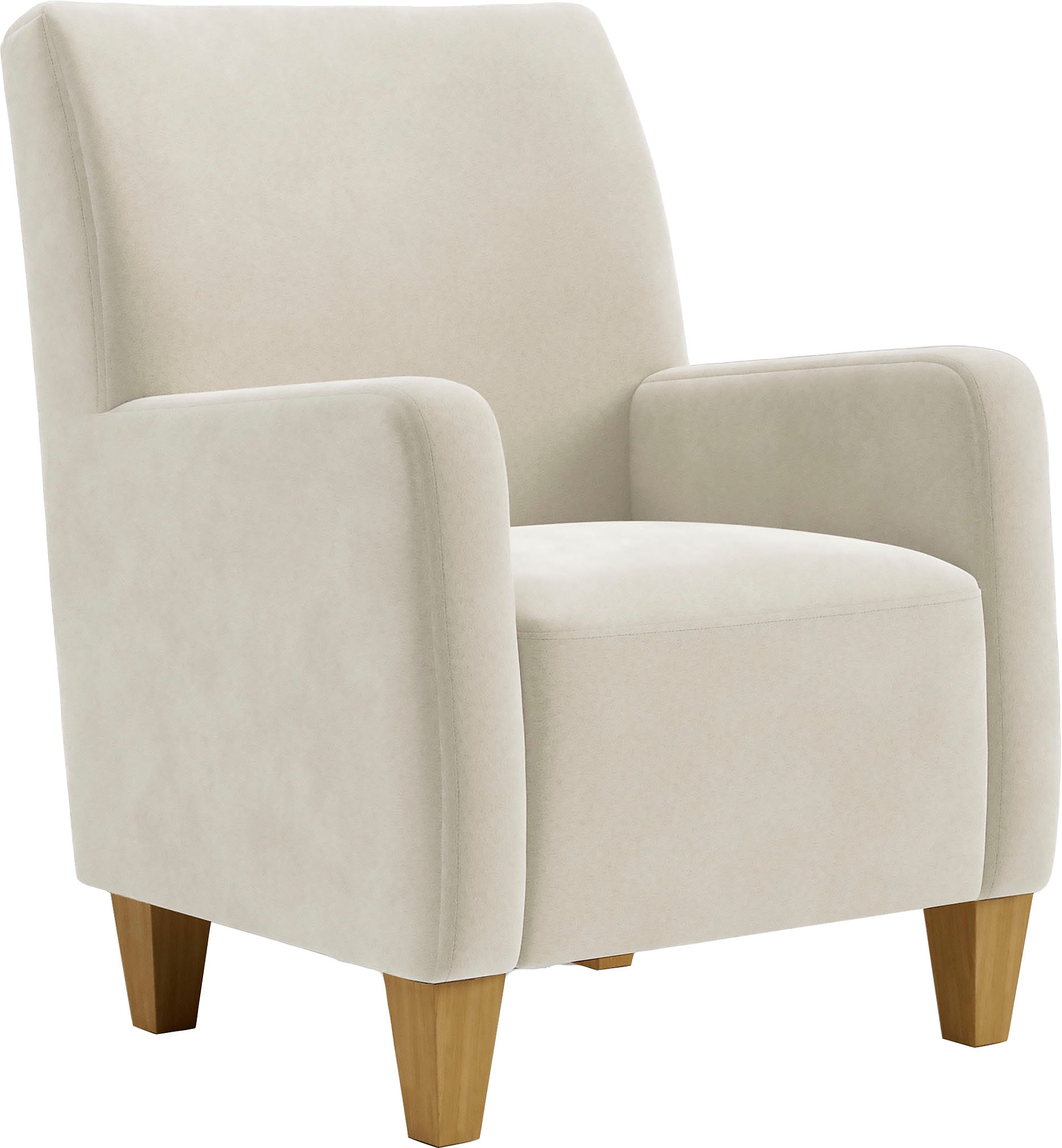 Home affaire Sessel »Viva« mit Federkern, mit Eichenfüssen