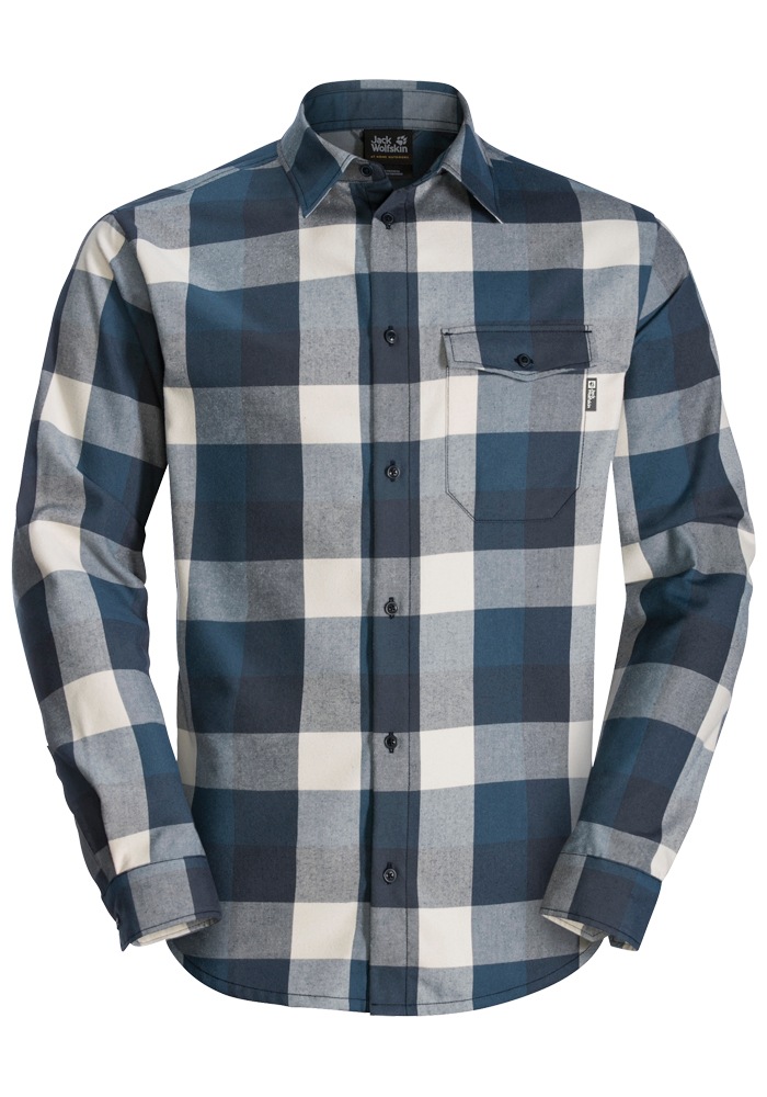 Jack Wolfskin Flanellhemd »FELSENWEG SHIRT M«