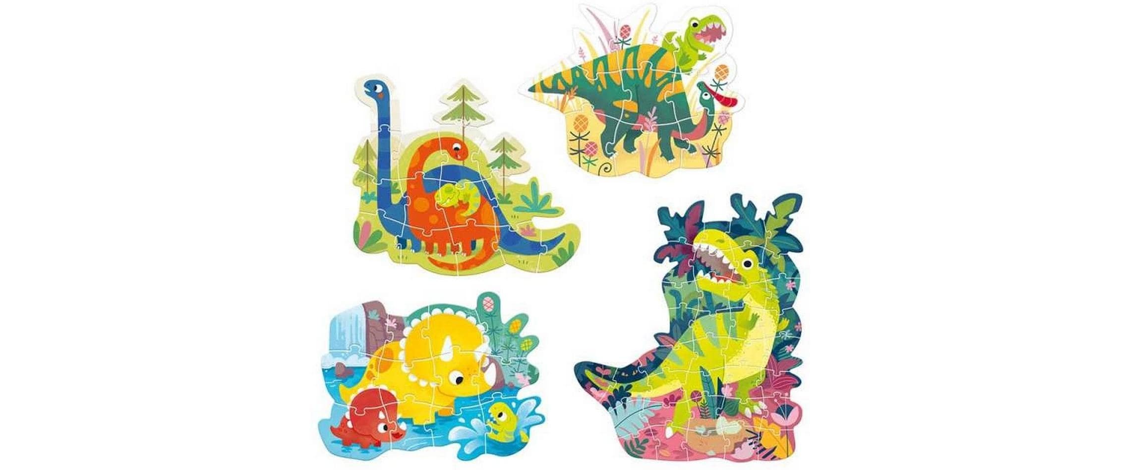   Puzzle »Banana Panda Hands at Play Dinosaurier Pappe 71 Teile« Englisch, Multilingual