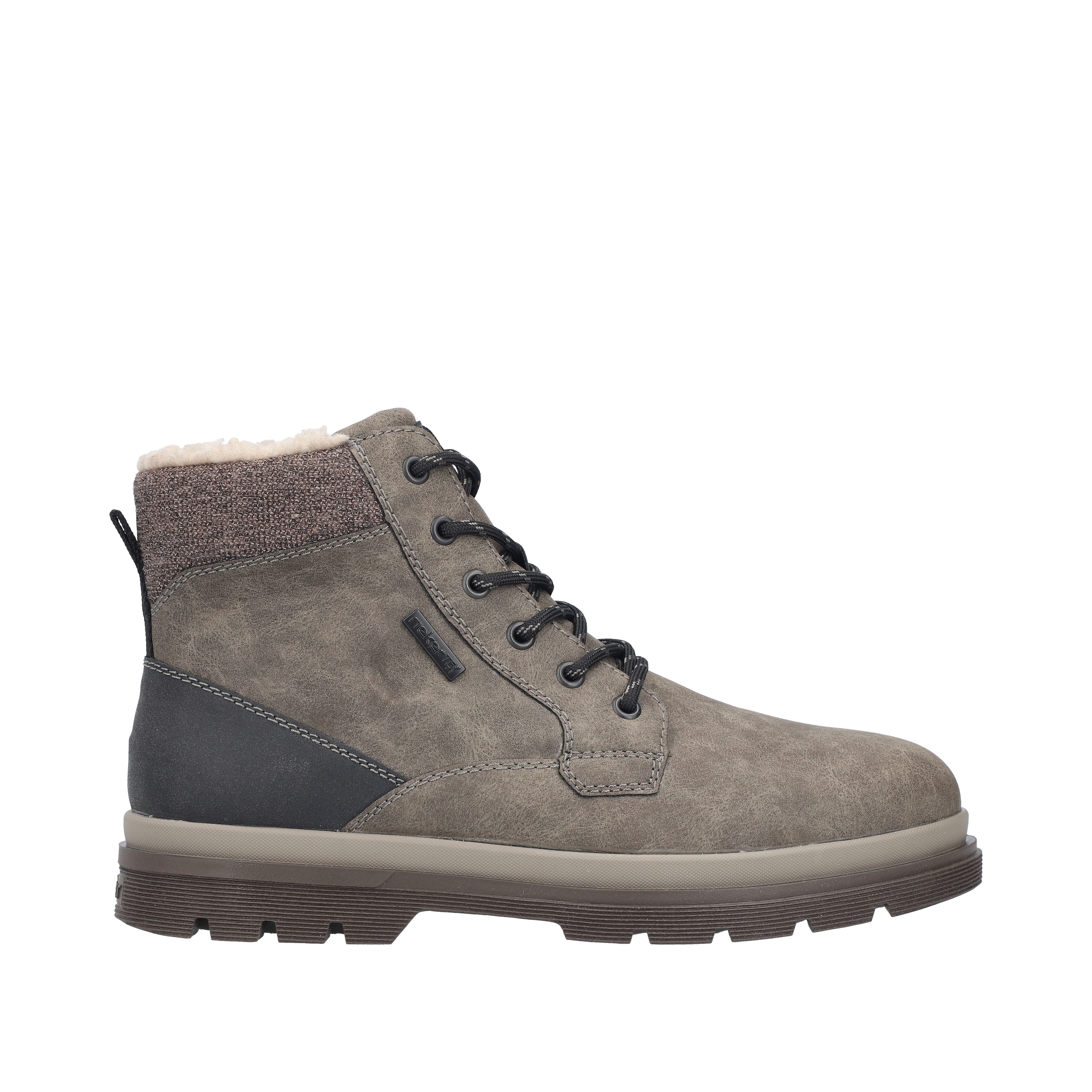 Rieker Winterstiefelette  Winterboots, Schnürboots mit Innenreissverschluss und RiekerTex