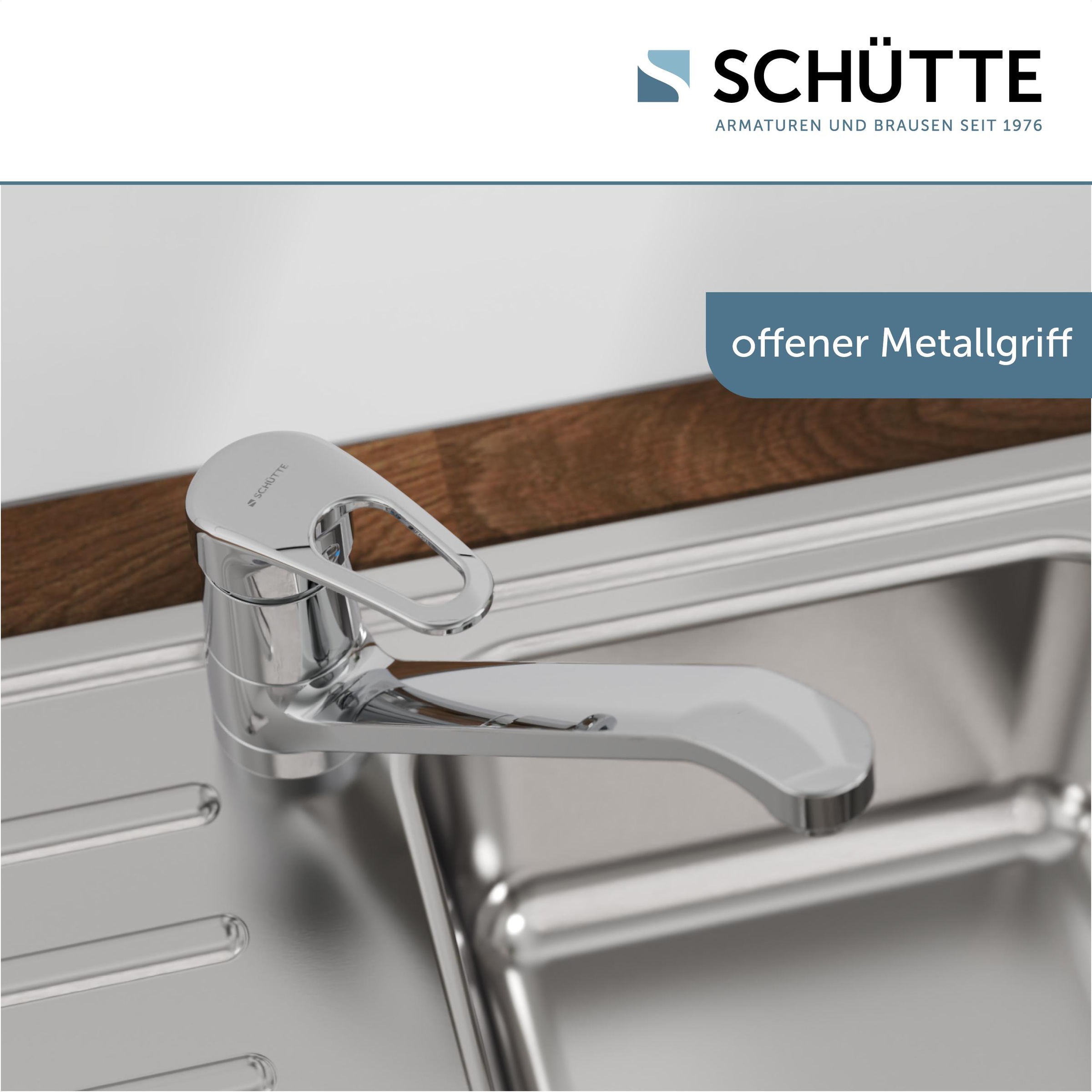 Schütte Robinet d'évier »GRANDE« Pivotant à 360°, cartouche silencieuse, buse mélangeuse de marque