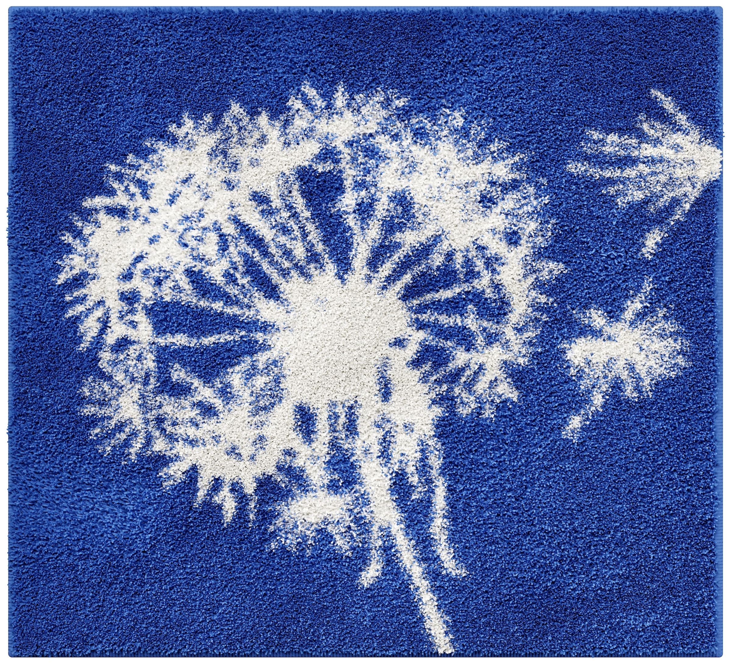 Grund Badematte »Pusteblume, Badvorleger, Badezimmer Teppich, sehr weich« Höhe 20 mm rutschhemmend beschichtet fussbodenheizungsgeeignet | schnell trocknend weiche Haptik, auch als 2-teiliges Set erhältlich, Made in Europe