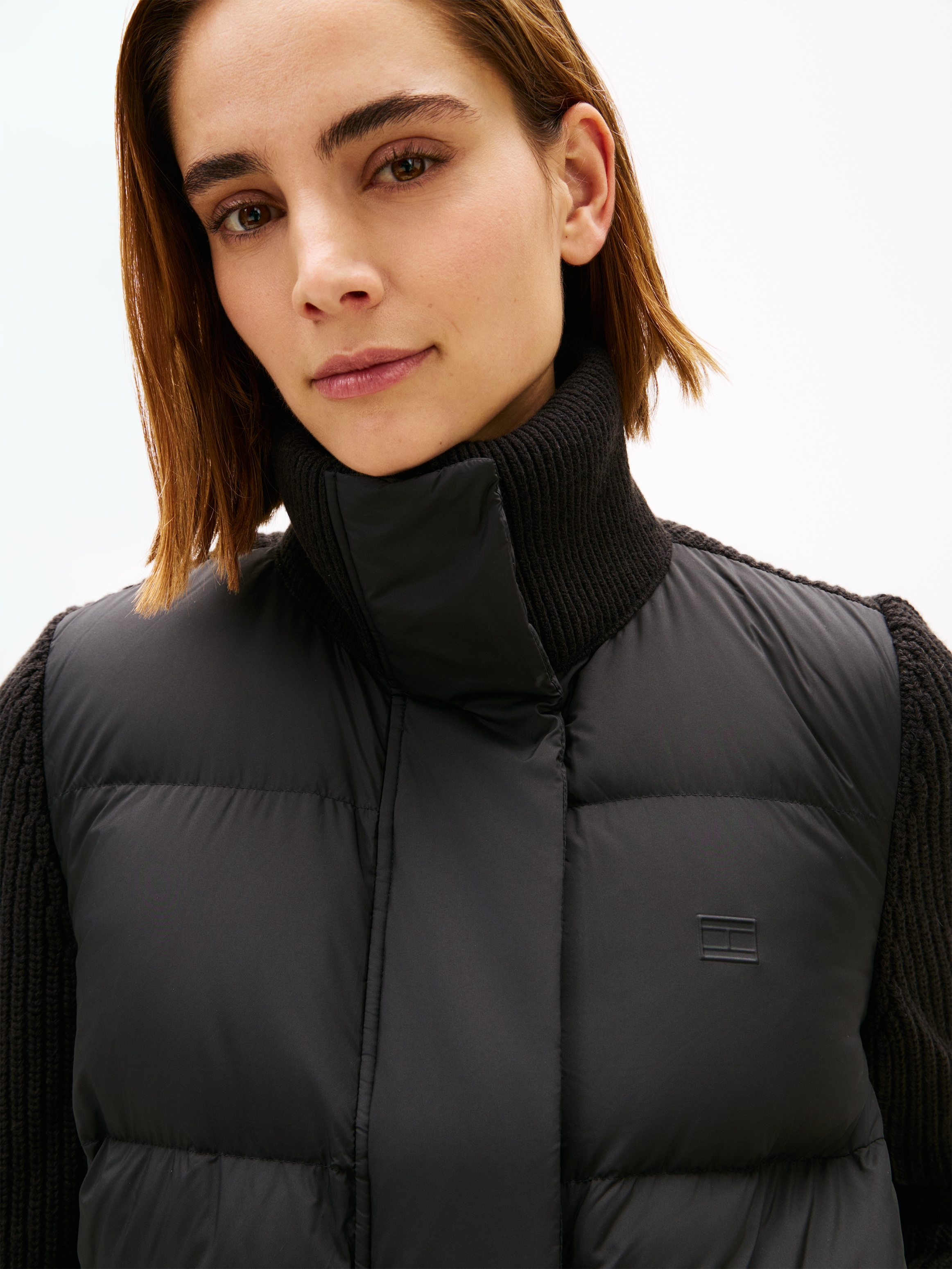 Tommy Hilfiger Veste matelassée »MODERN DOWN KNIT MIX REG JACKET«