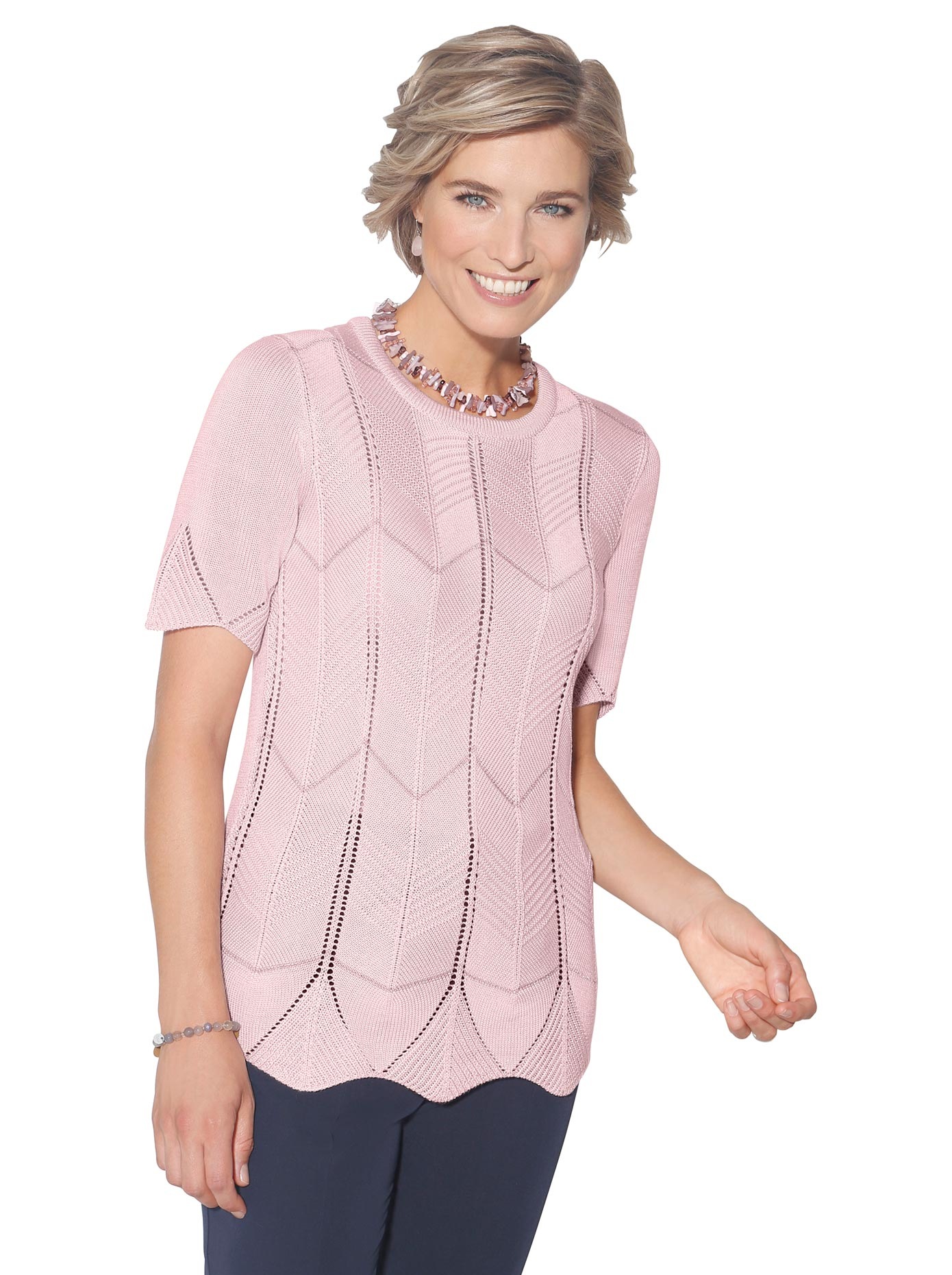 Image of Classic Ajourpullover »Pullover« bei Ackermann Versand Schweiz
