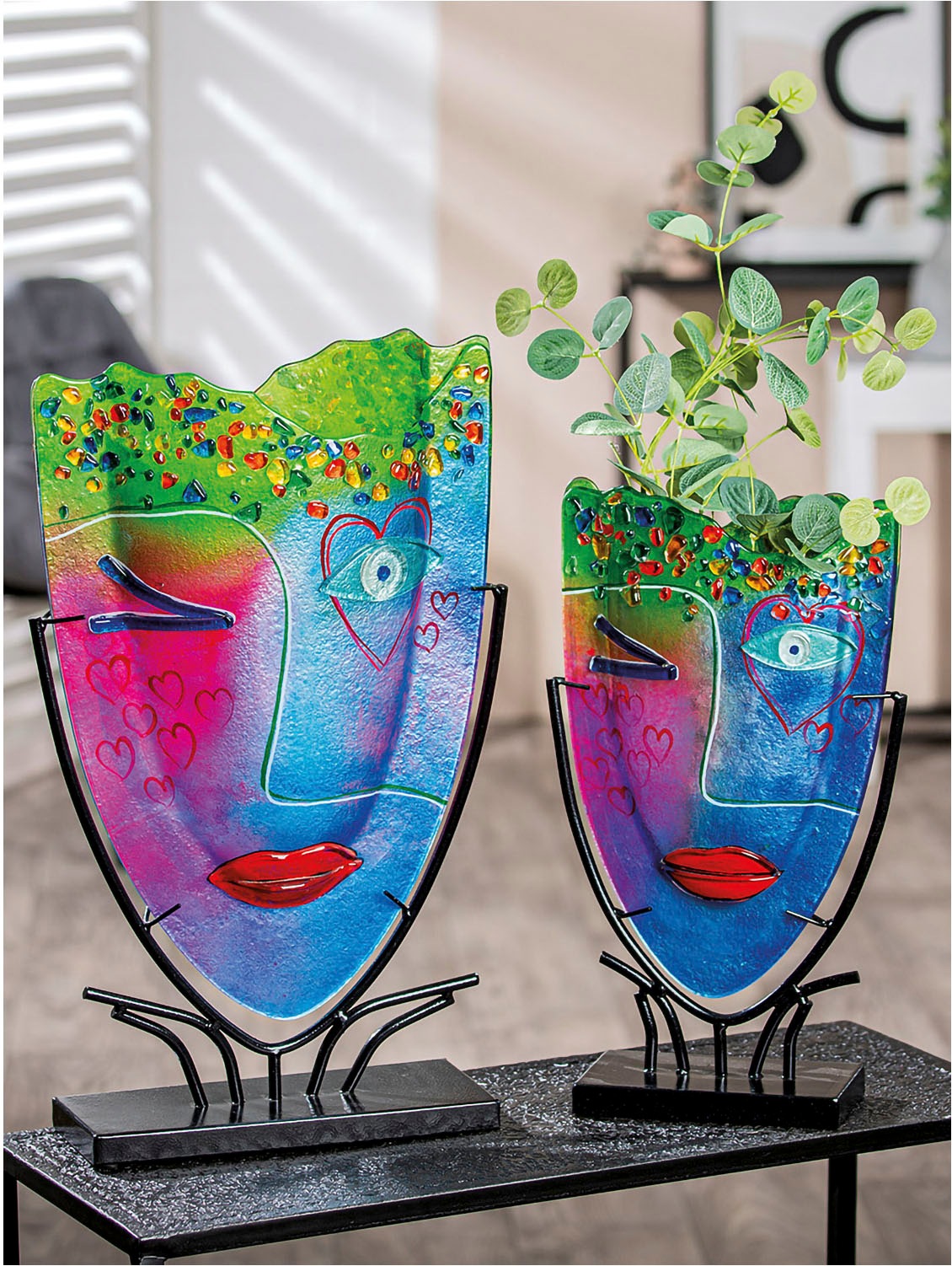 Image of Casablanca by Gilde Bodenvase "Designvase Face "Twinkle""