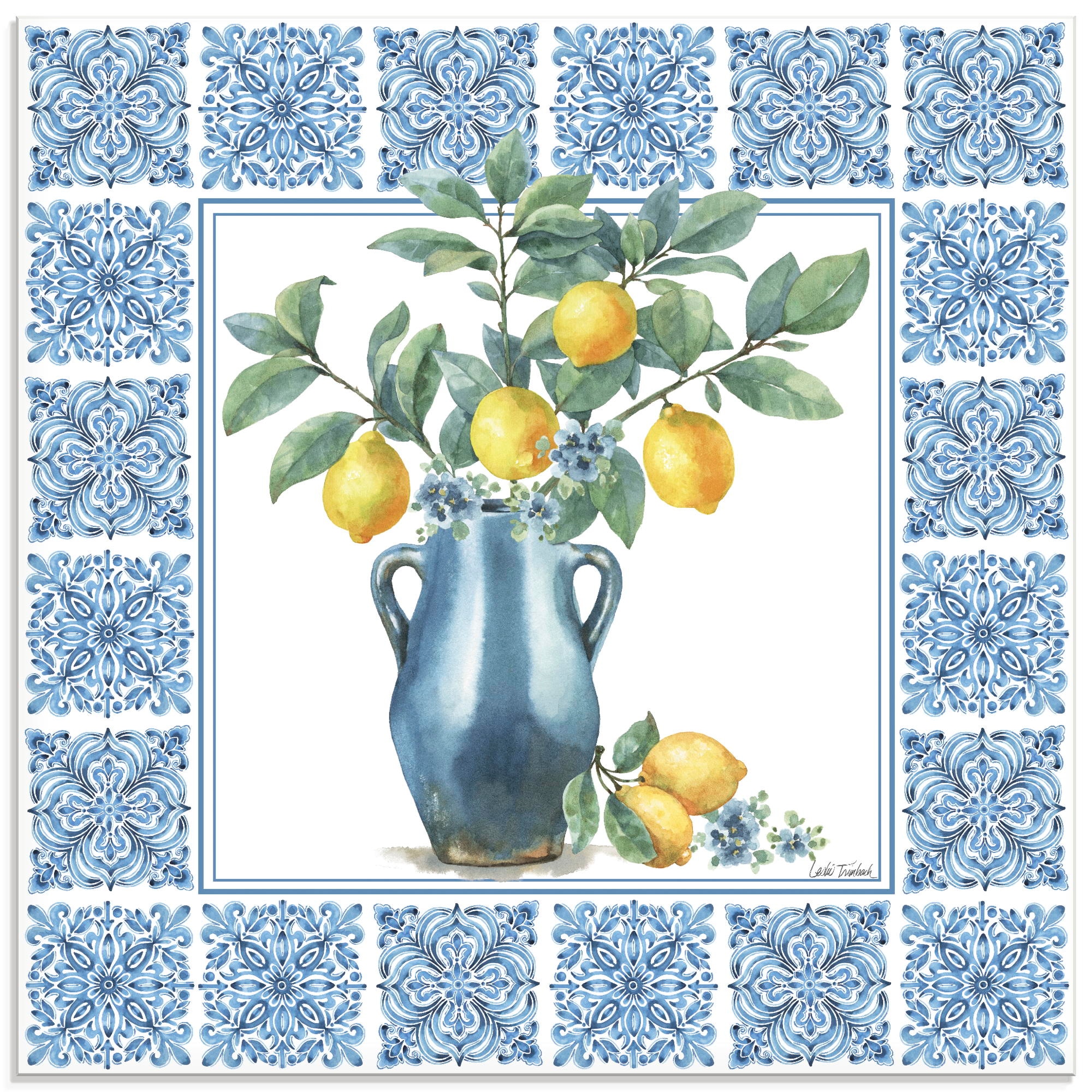 Image of Artland Glasbild "Le Citron V" Arrangements 1 Stk. tlg. in verschiedenen Grössen