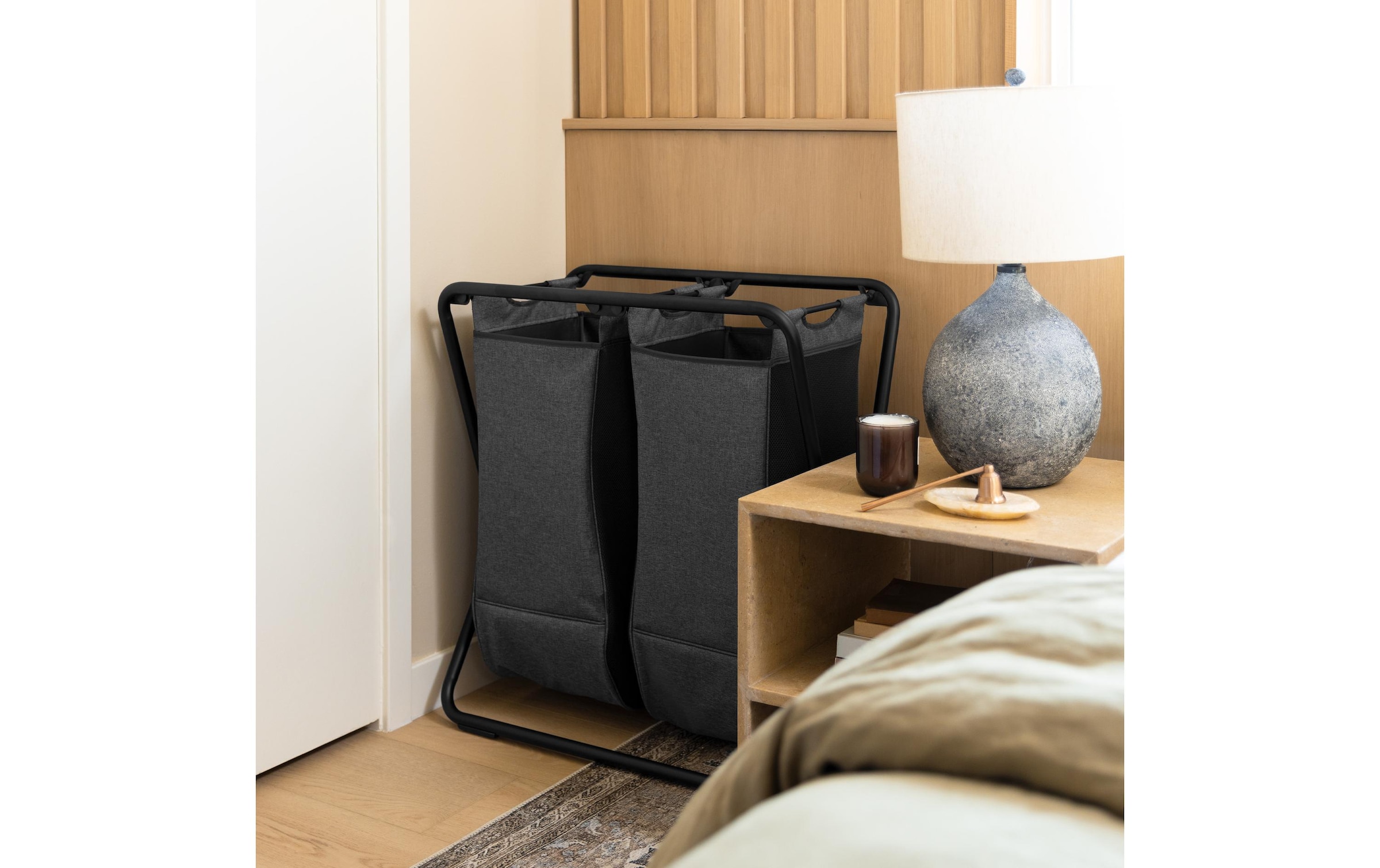 simplehuman Wäschekorb »Double 2 x 70 l«