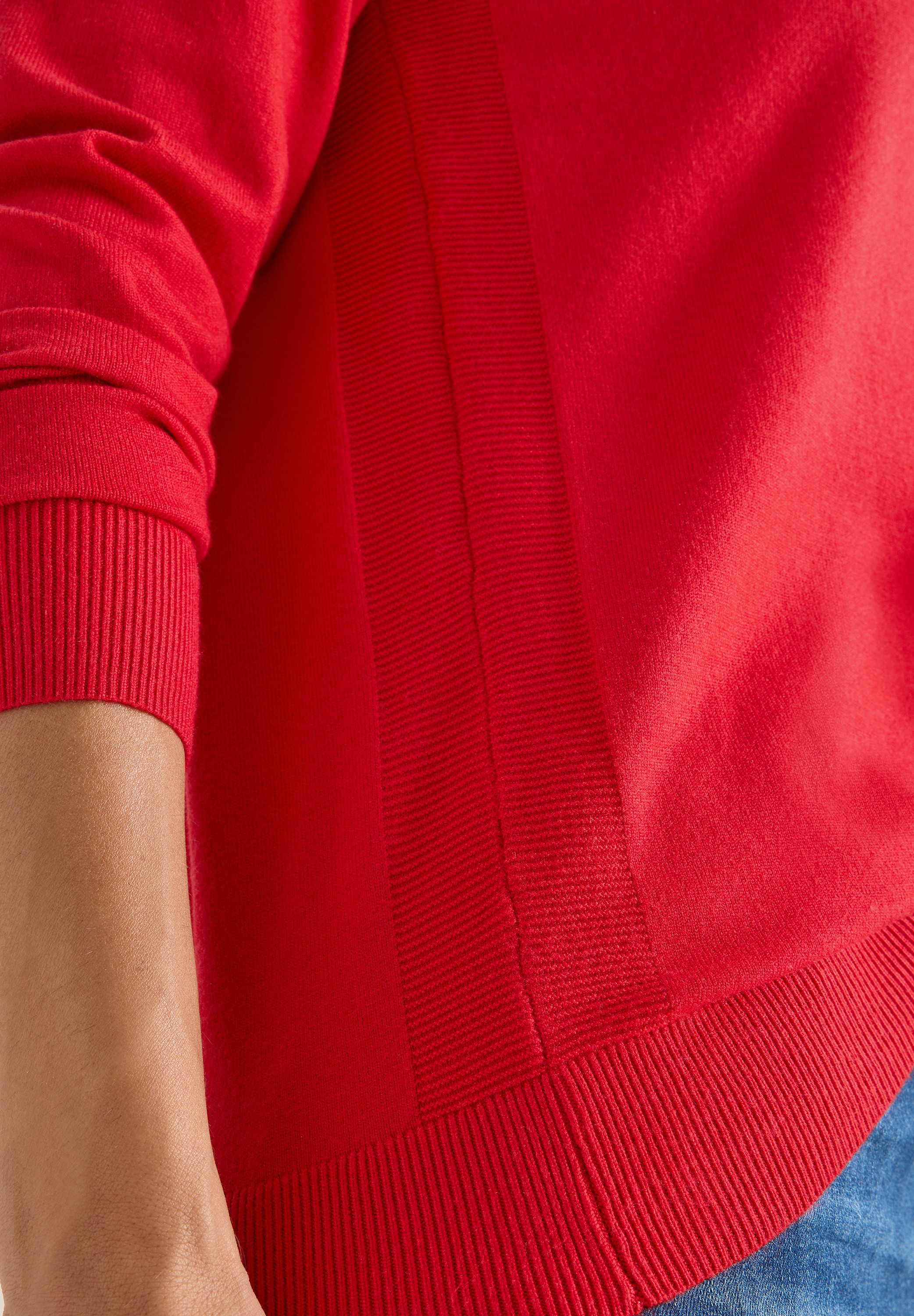 Cecil Strickpullover mit Strukturdetail