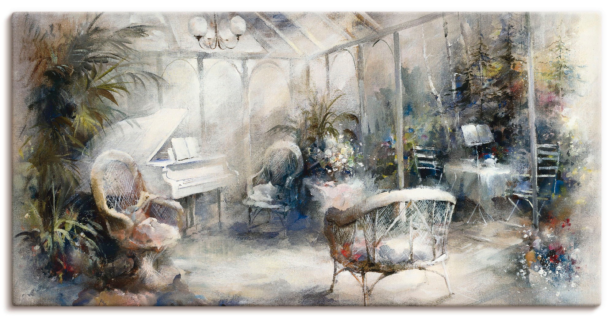 Image of Artland Wandbild »Inspiration«, Innenarchitektur, (1 St.), in vielen Grössen & Produktarten -Leinwandbild, Poster, Wandaufkleber / Wandtattoo auch für Badezimmer geeignet bei Ackermann Versand Schweiz