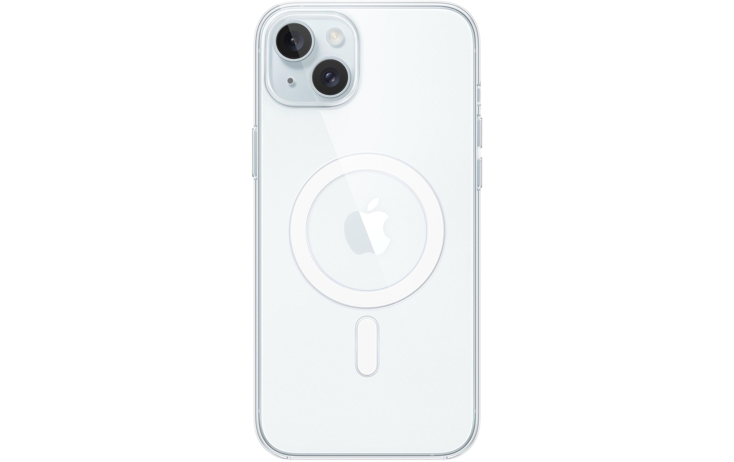 Apple Smartphone Clear Case mit MagSafe, iPhone 15 Plus, Transparent