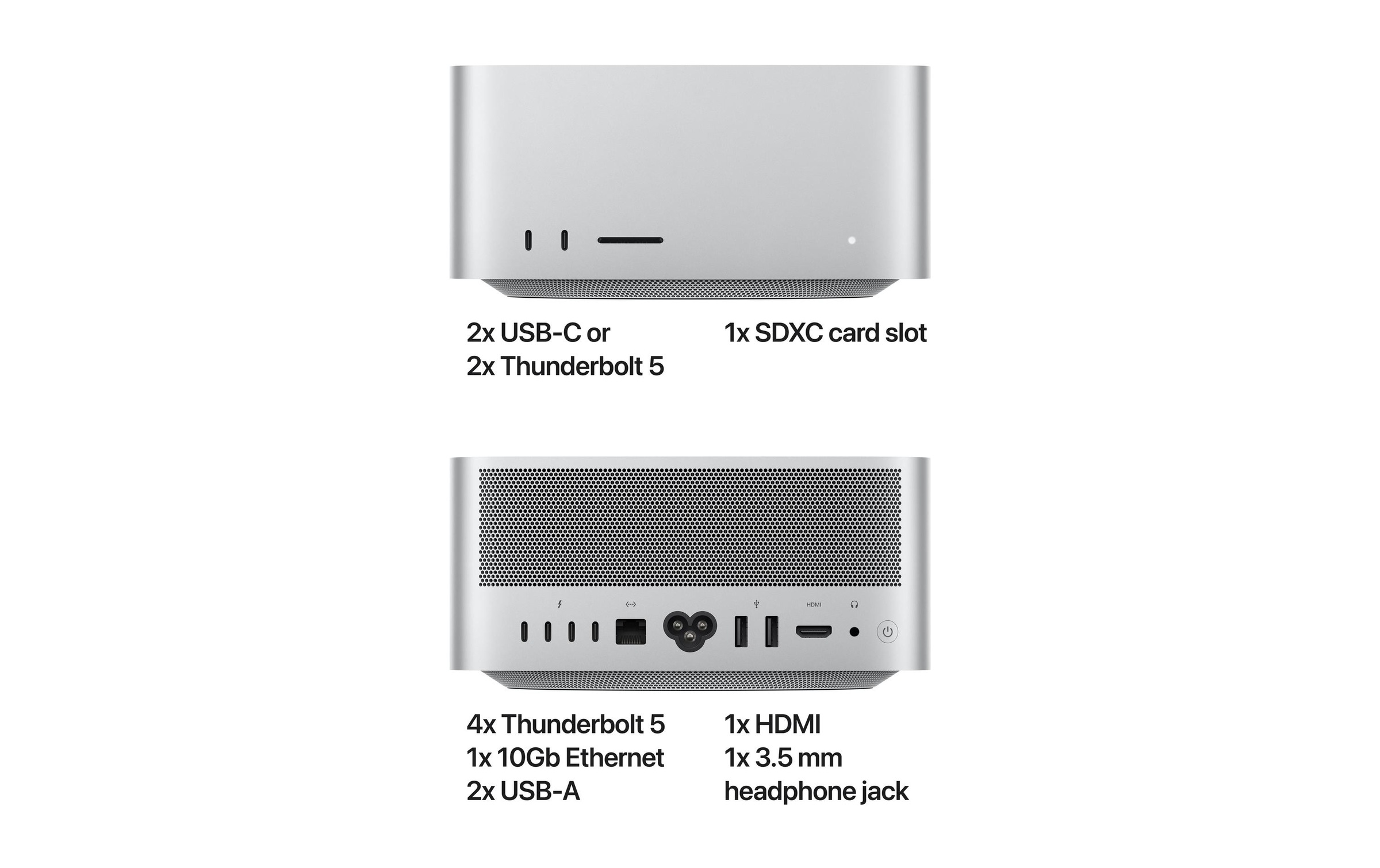 Apple Mac Studio »Studio M3 Ultra (28C-CPU / 60C-GPU / 96GB / 1TB)«