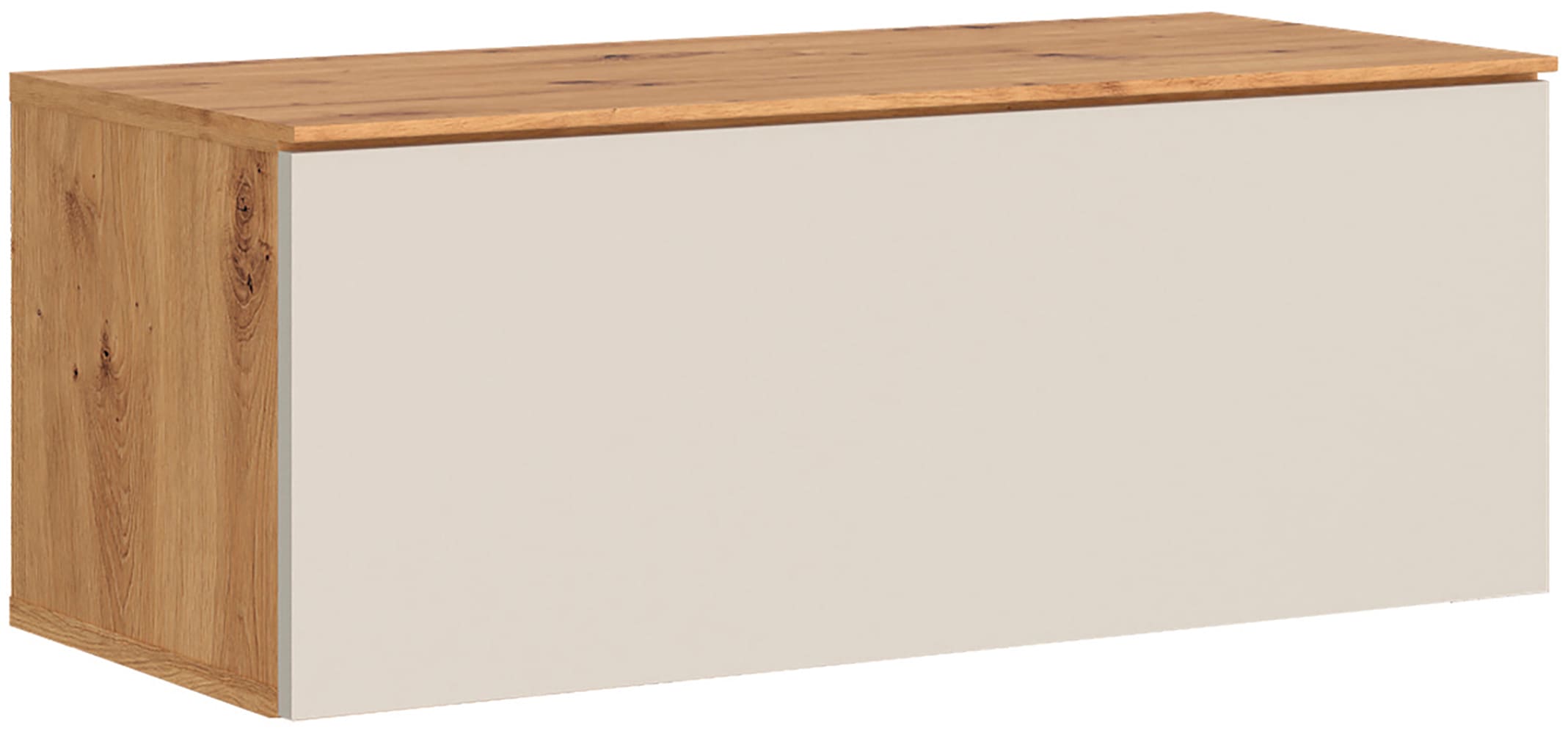 GOODproduct Lowboard »kompakt, mit überraschend viel Stauraum, 1 Klappe« hängend oder stehend, grifflos, modern, Breite 80cm