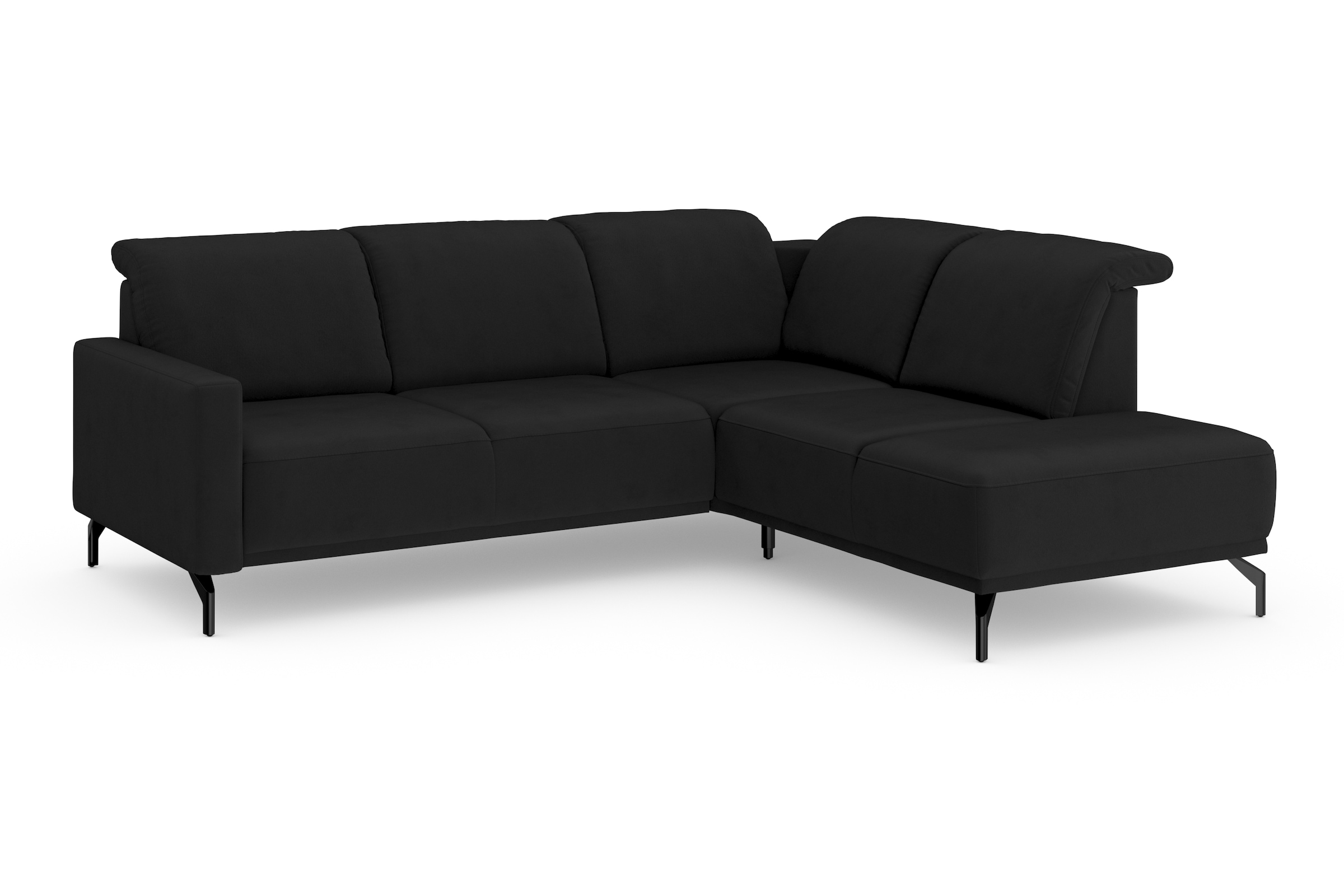 sit&more Ecksofa »Bailando L-Form« wahlweise mit Kopfteilverstellung und Vorziehsitz, motorisch