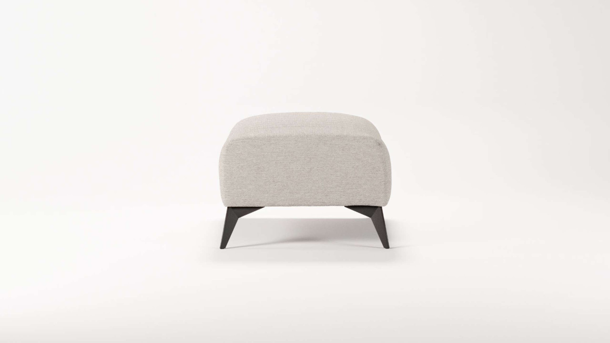 Places of Style Polsterhocker »MATTHEW Sitzhocker, Masse B/T/H: B/T/H: 90/60/43 cm«, Steppung