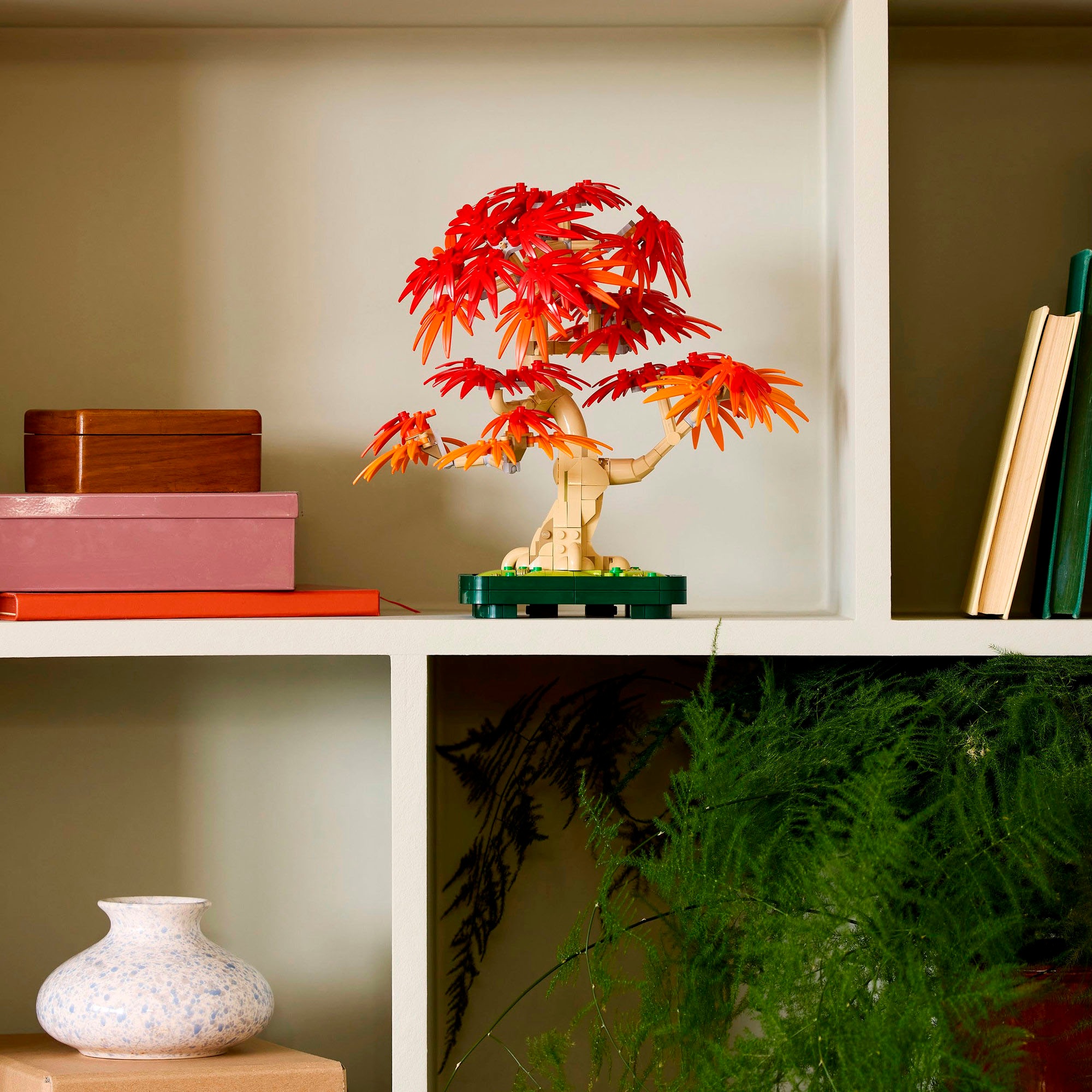 LEGO® Konstruktionsspielsteine »Japanischer Roter Ahorn – Bonsai-Baum (10348), LEGO Botanicals« Made in Europe