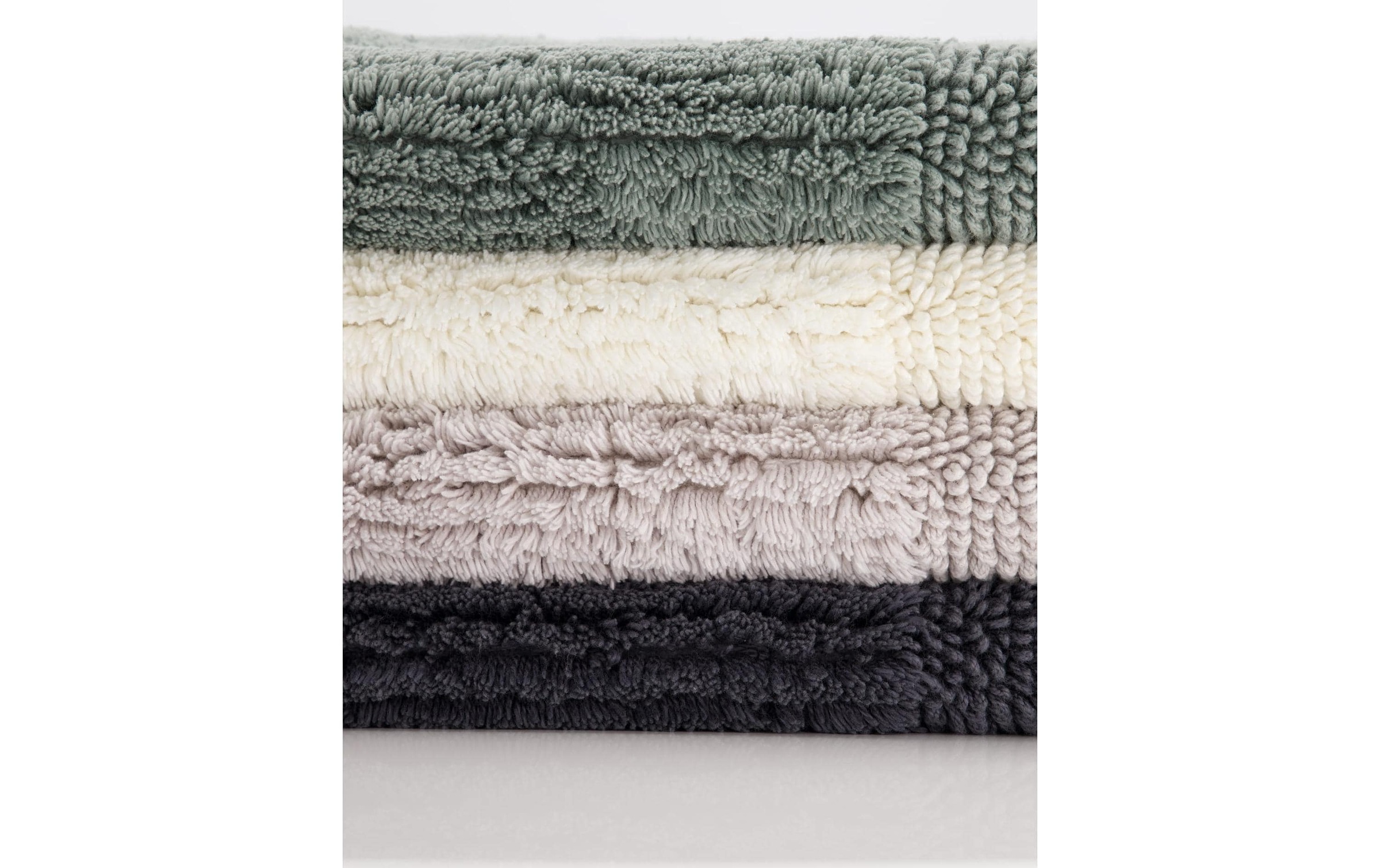 Cawö Badematte "60 x 100 cm" Hochwertige Wende-Badematte aus reiner Baumwolle